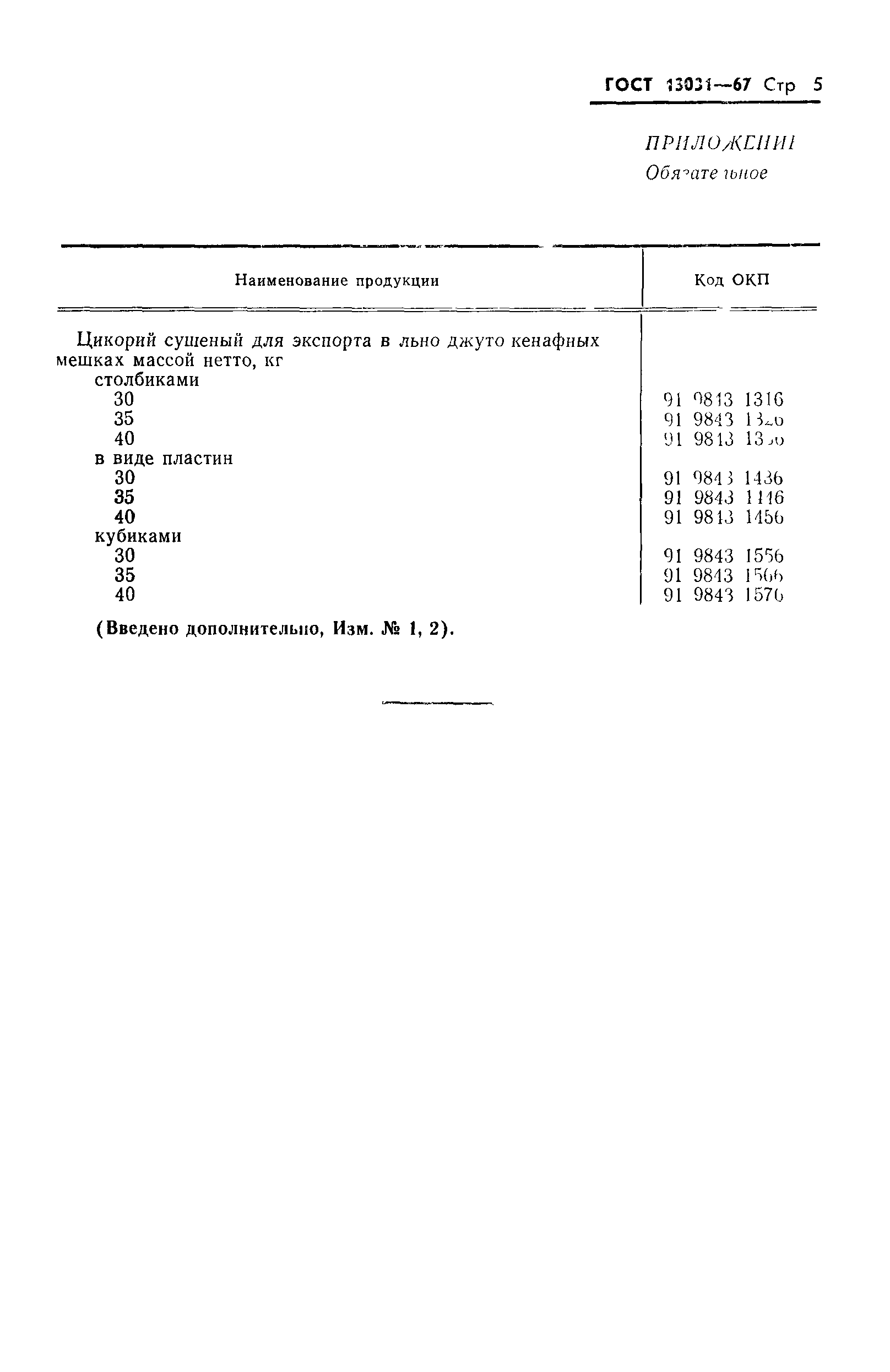 ГОСТ 13031-67