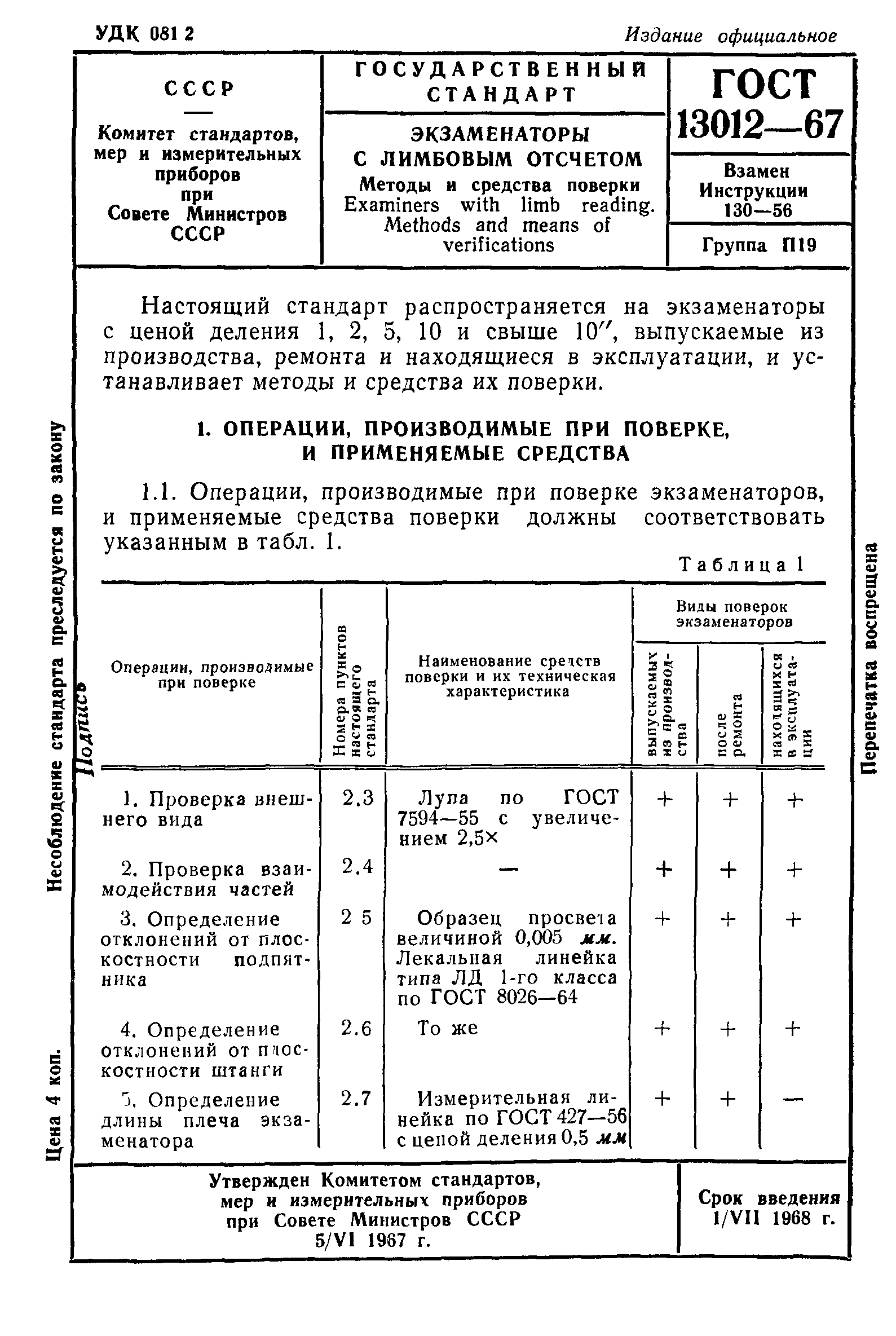 ГОСТ 13012-67