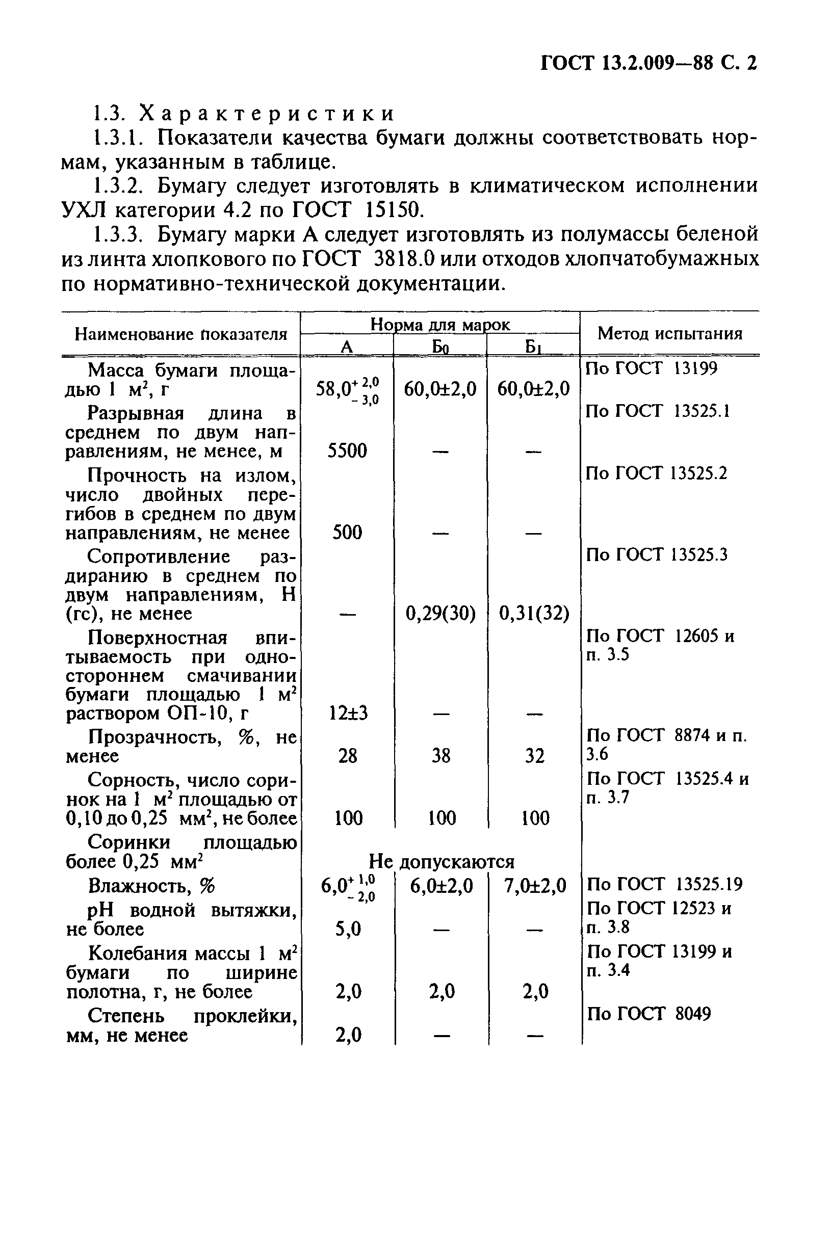 ГОСТ 13.2.009-88