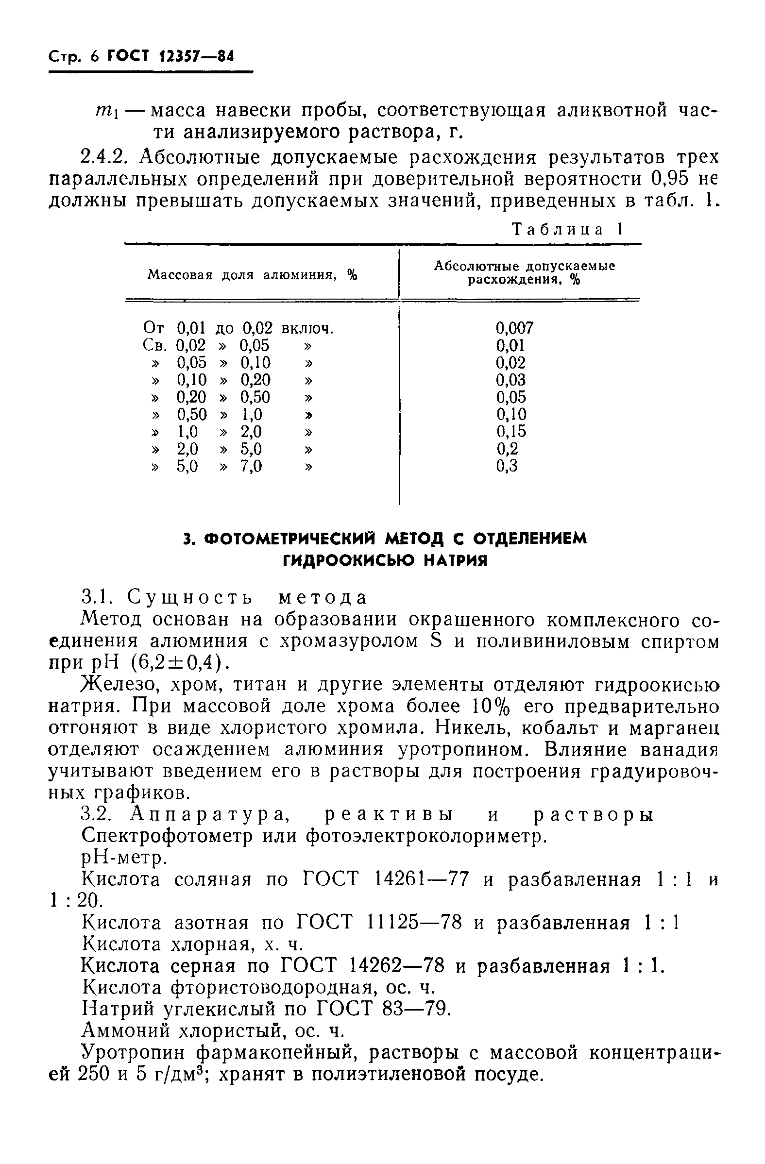 ГОСТ 12357-84