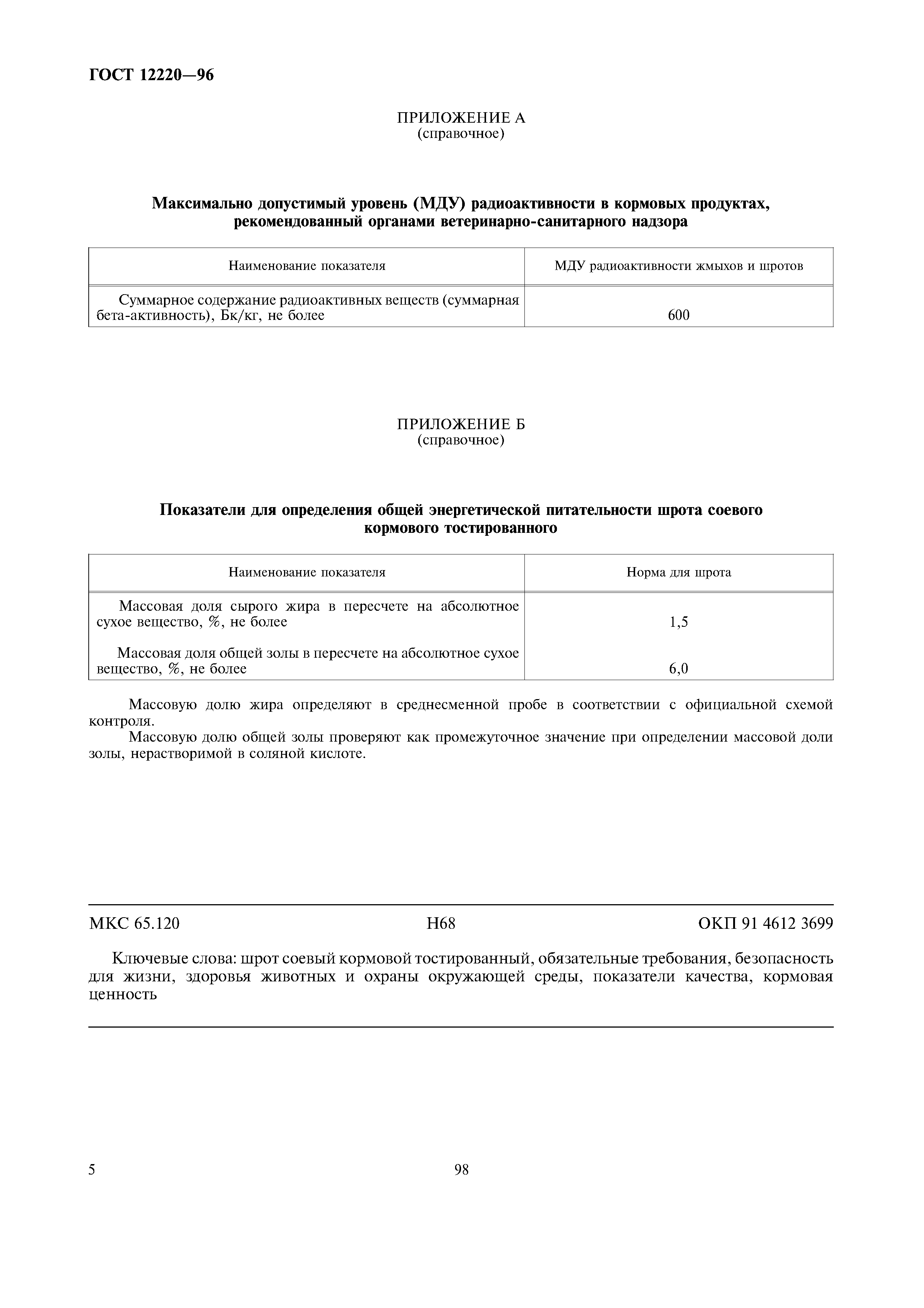 ГОСТ 12220-96