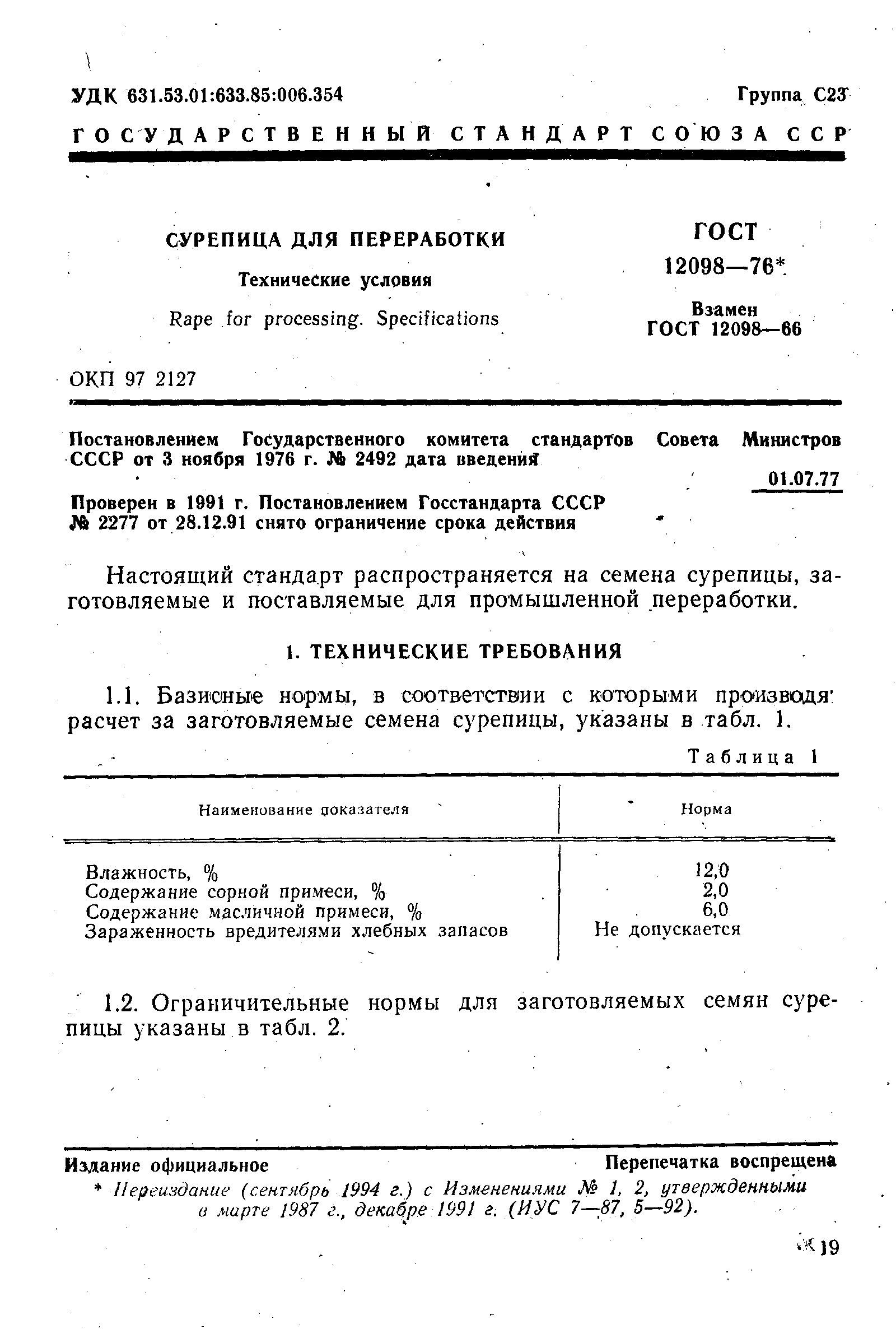 ГОСТ 12098-76