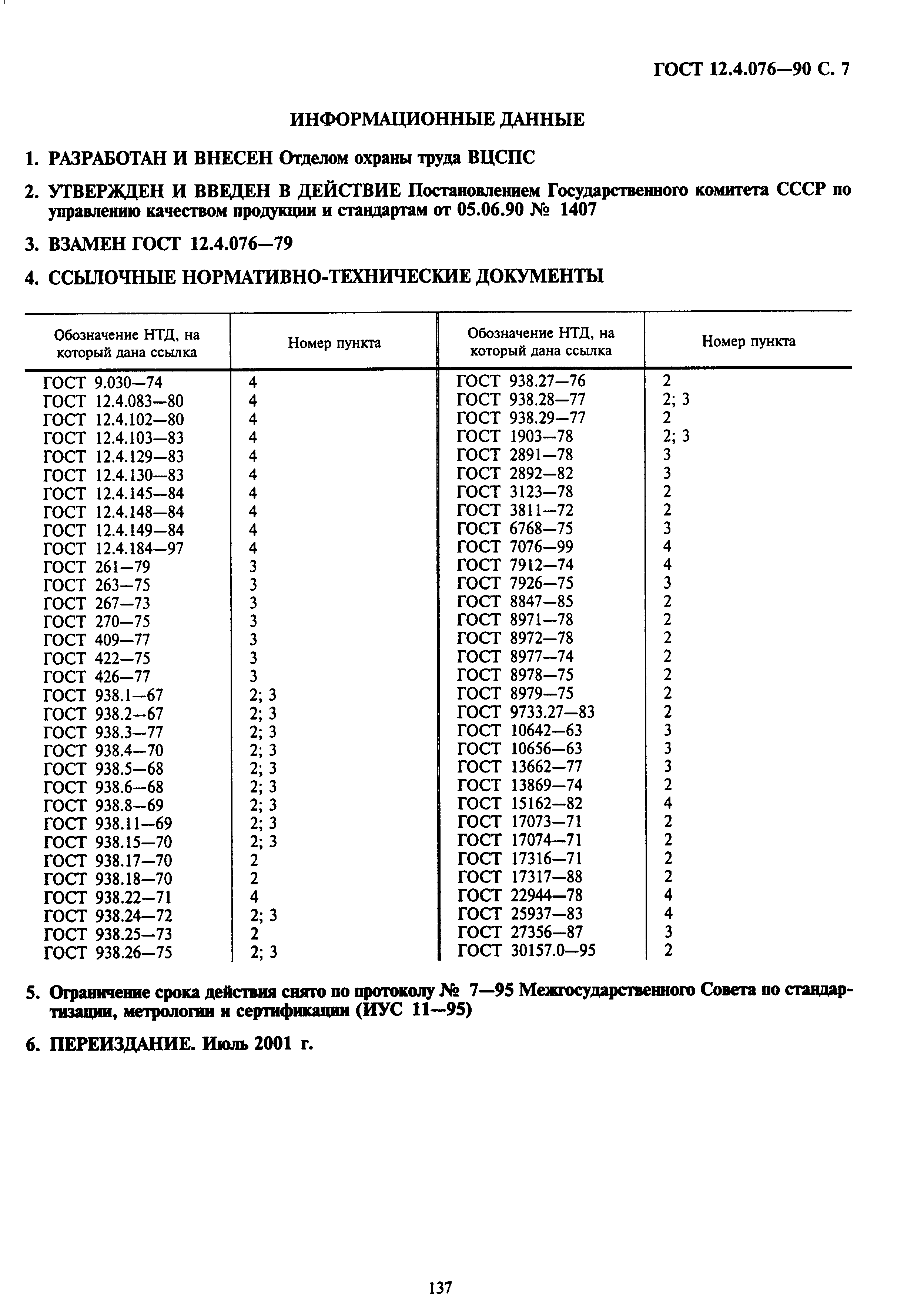 ГОСТ 12.4.076-90