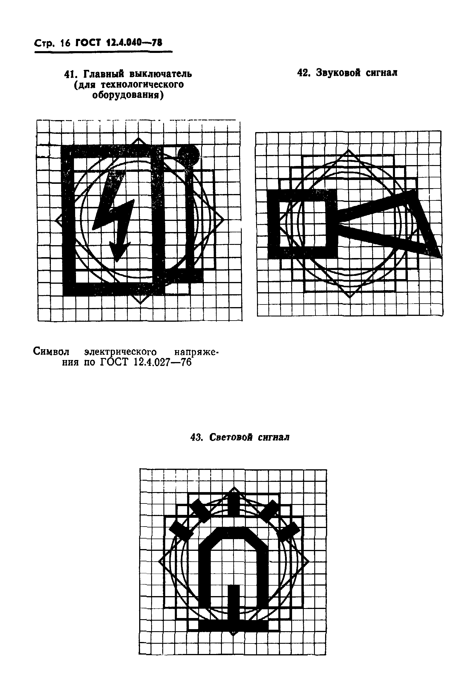 ГОСТ 12.4.040-78