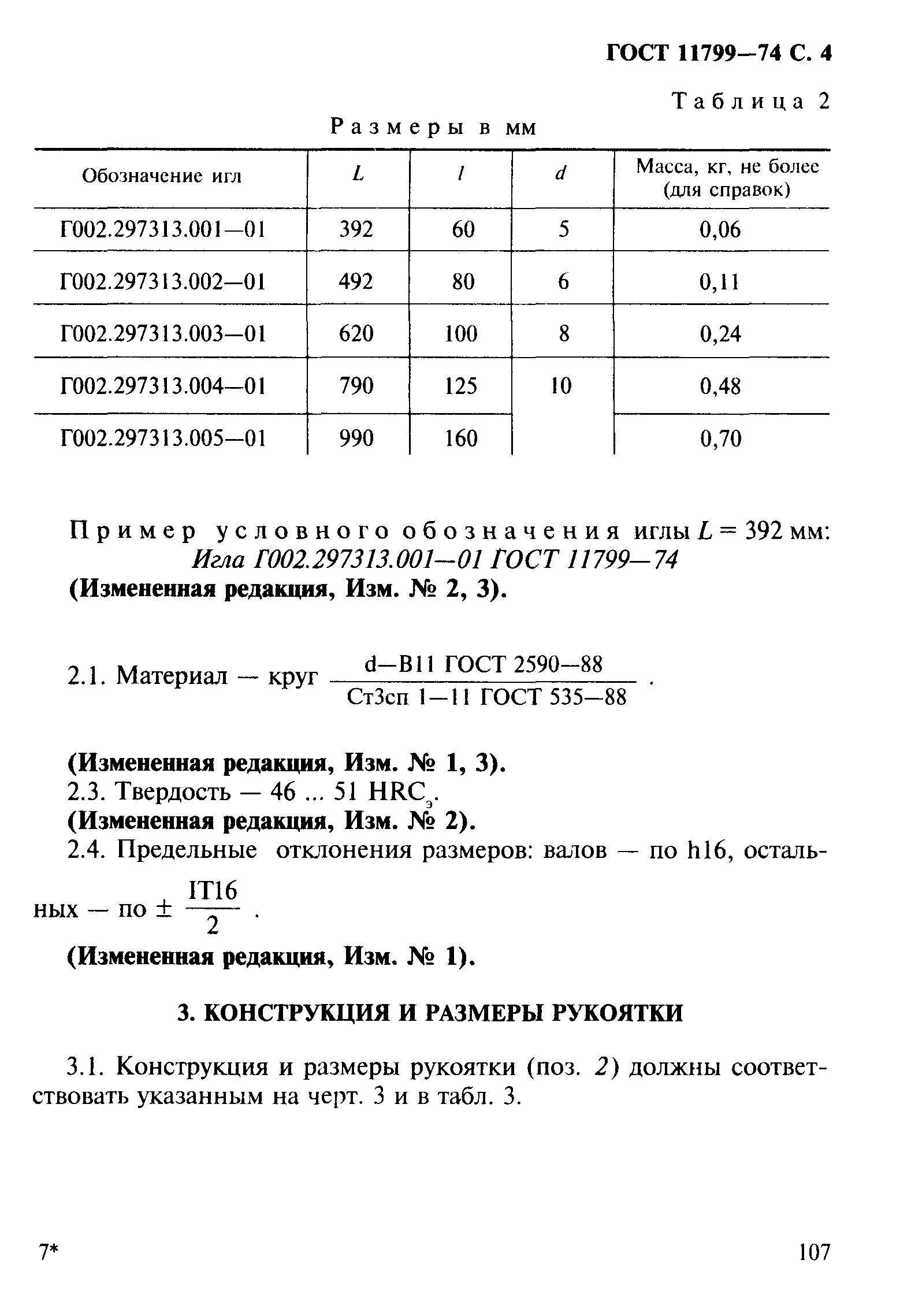 ГОСТ 11799-74