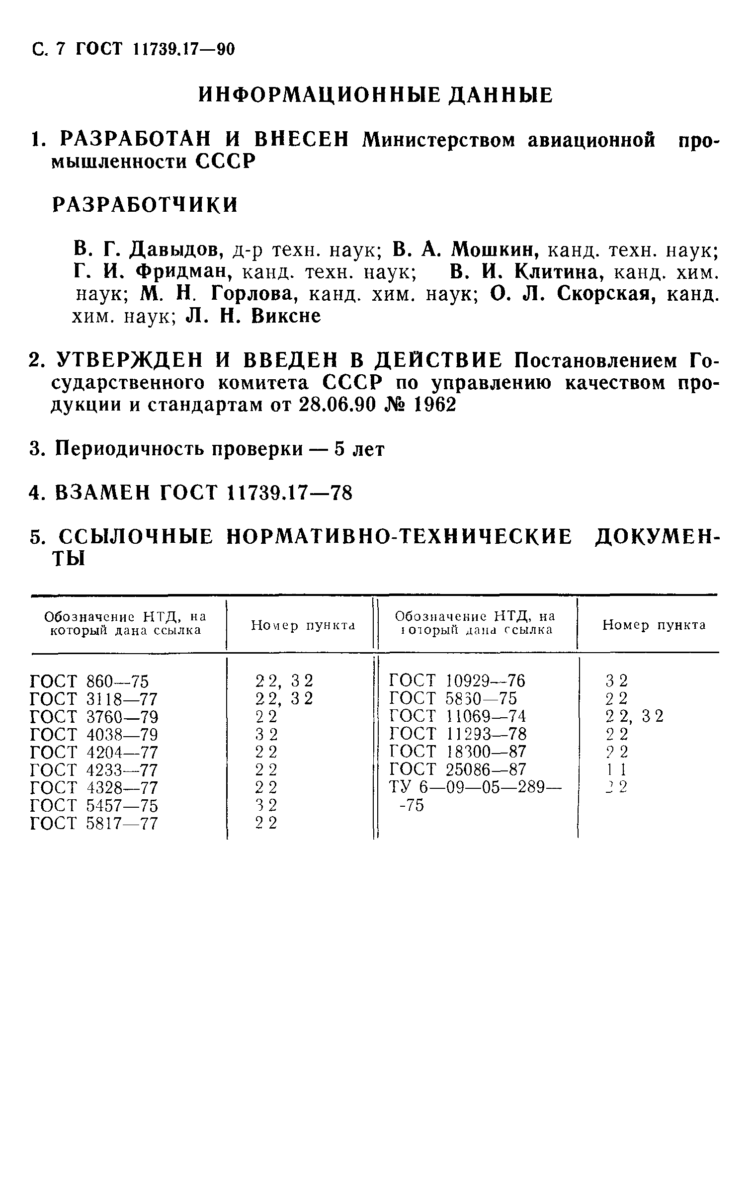 ГОСТ 11739.17-90