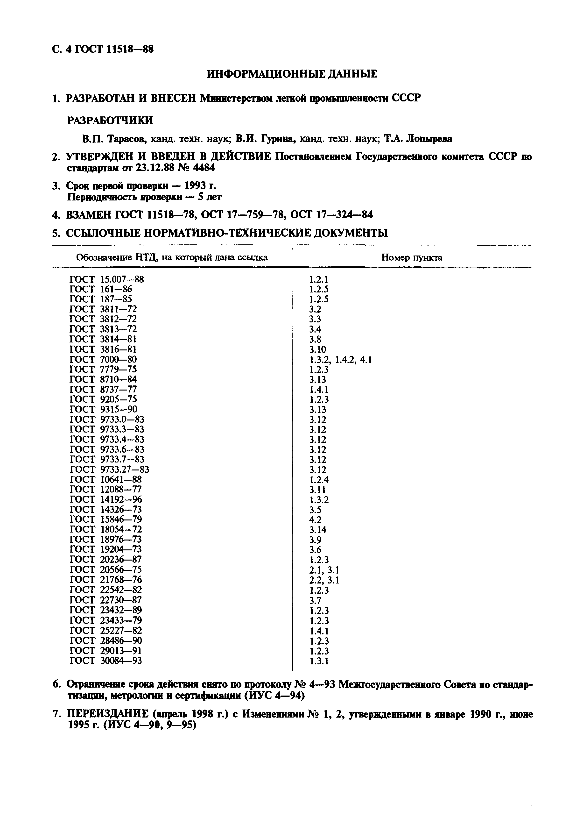 ГОСТ 11518-88