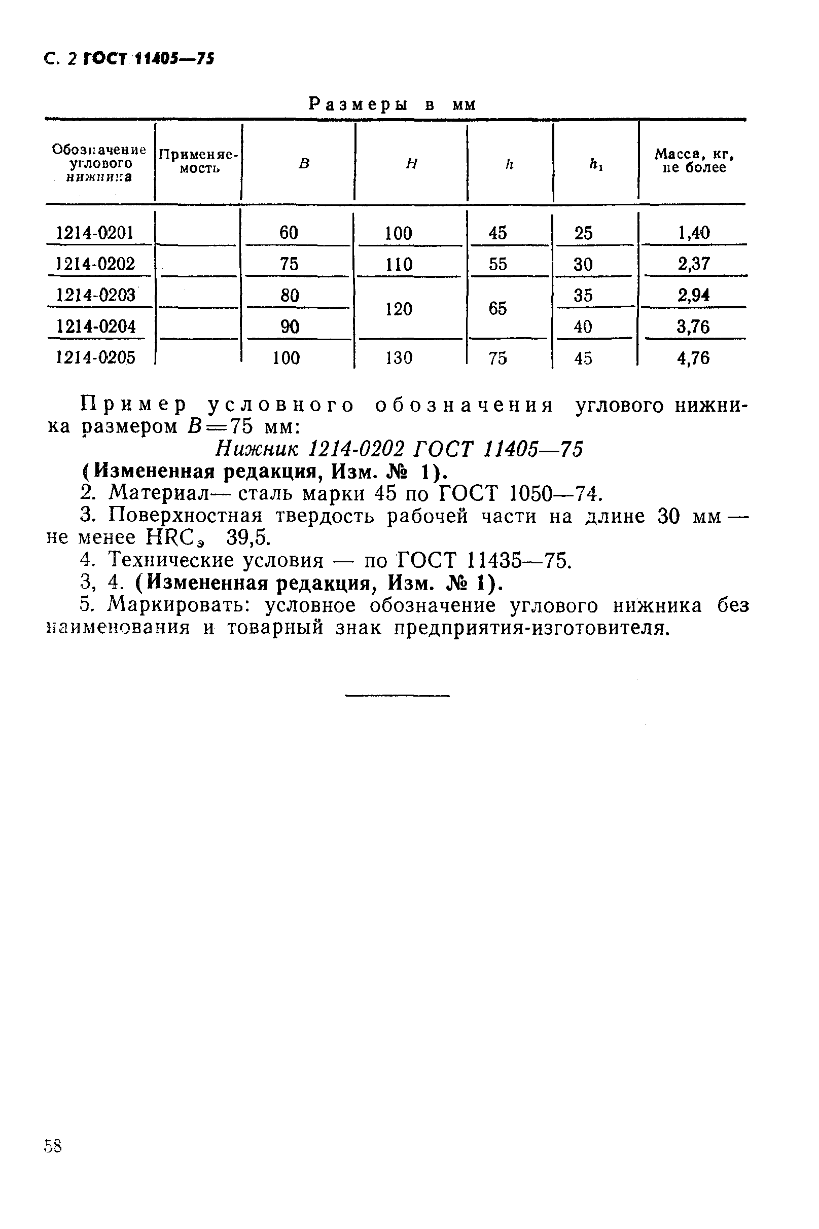 ГОСТ 11405-75