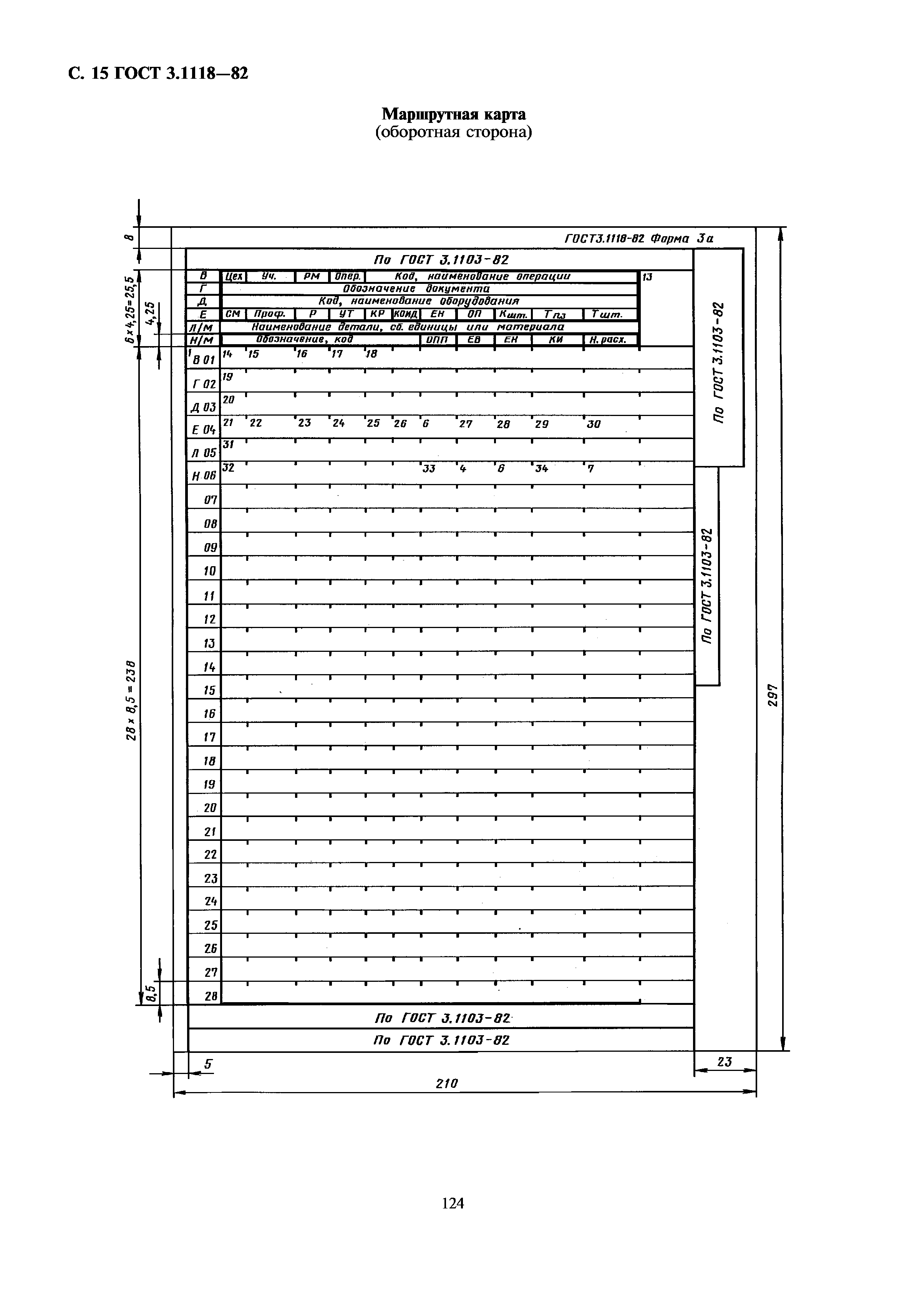 ГОСТ 3.1118-82