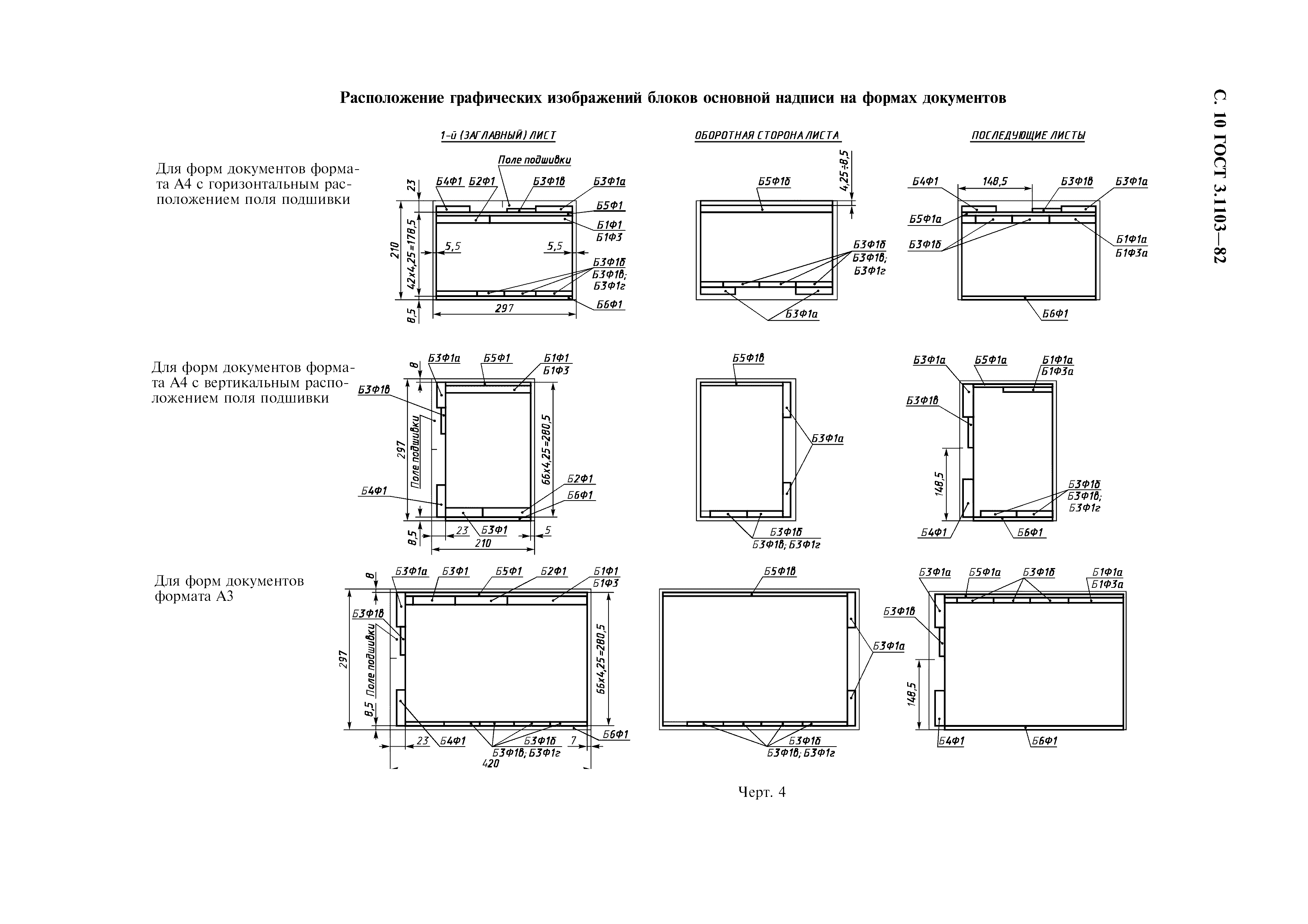 ГОСТ 3.1103-82