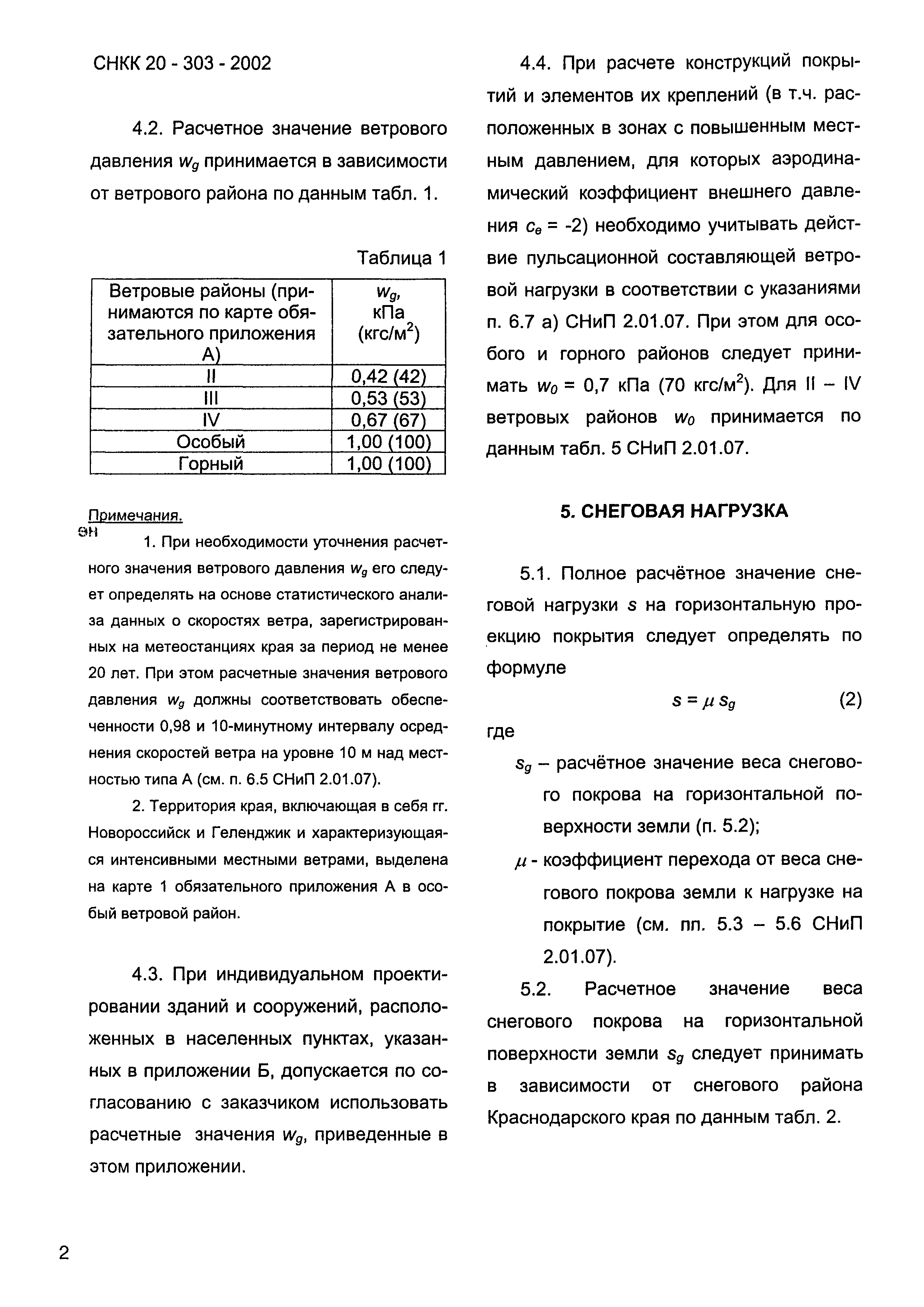 ТСН 20-302-2002 Краснодарского края