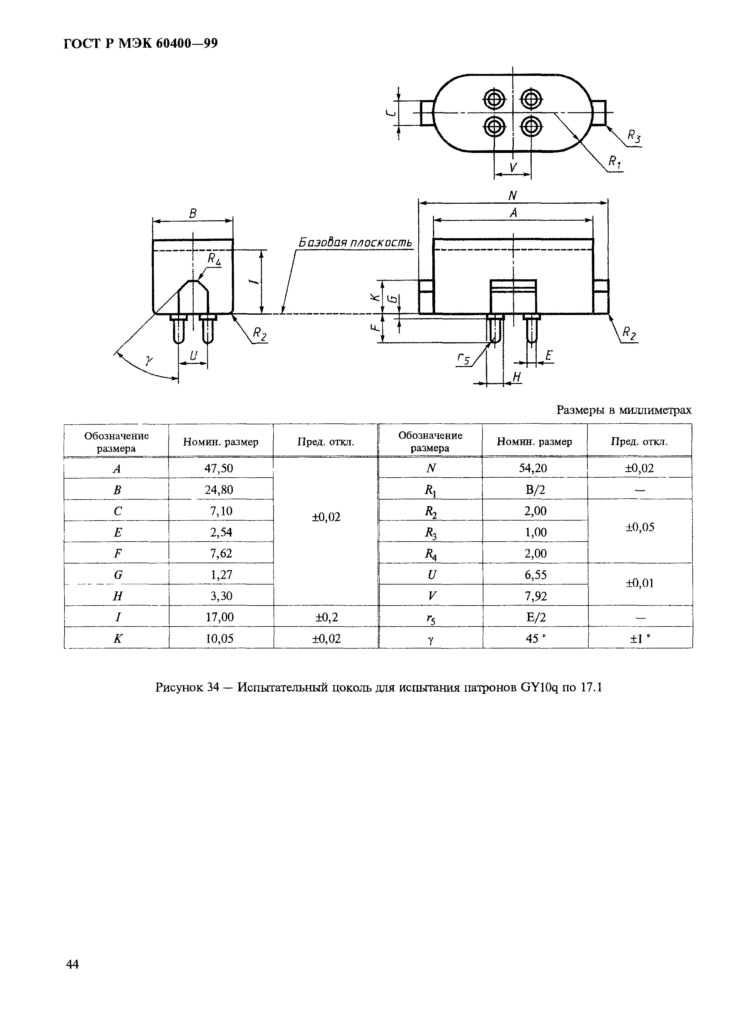 ГОСТ Р МЭК 60400-99