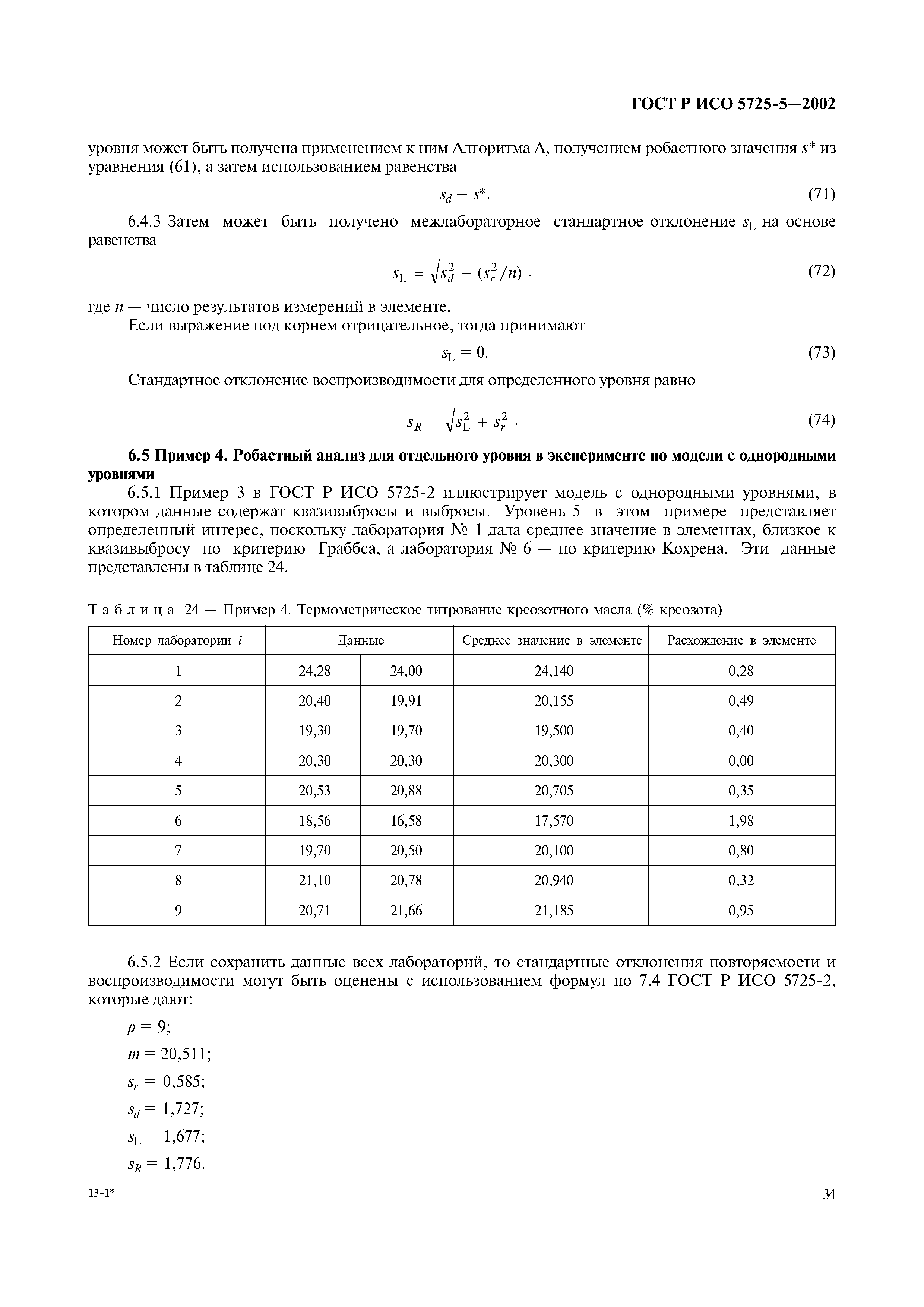 ГОСТ Р ИСО 5725-5-2002