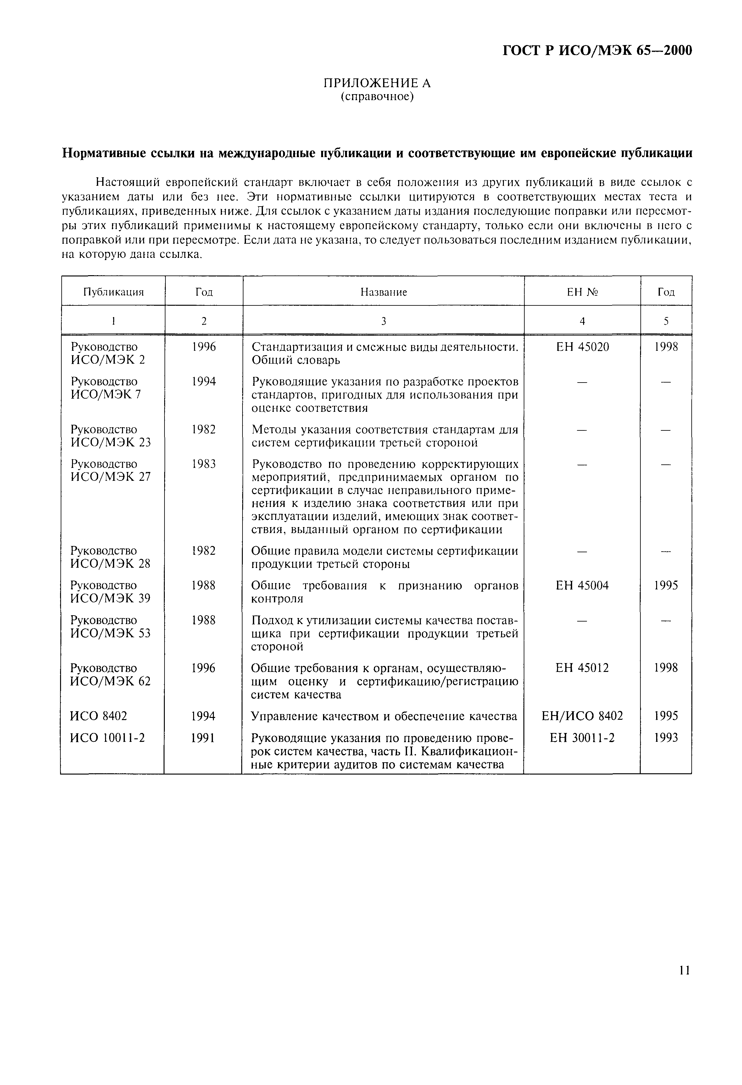 ГОСТ Р ИСО/МЭК 65-2000