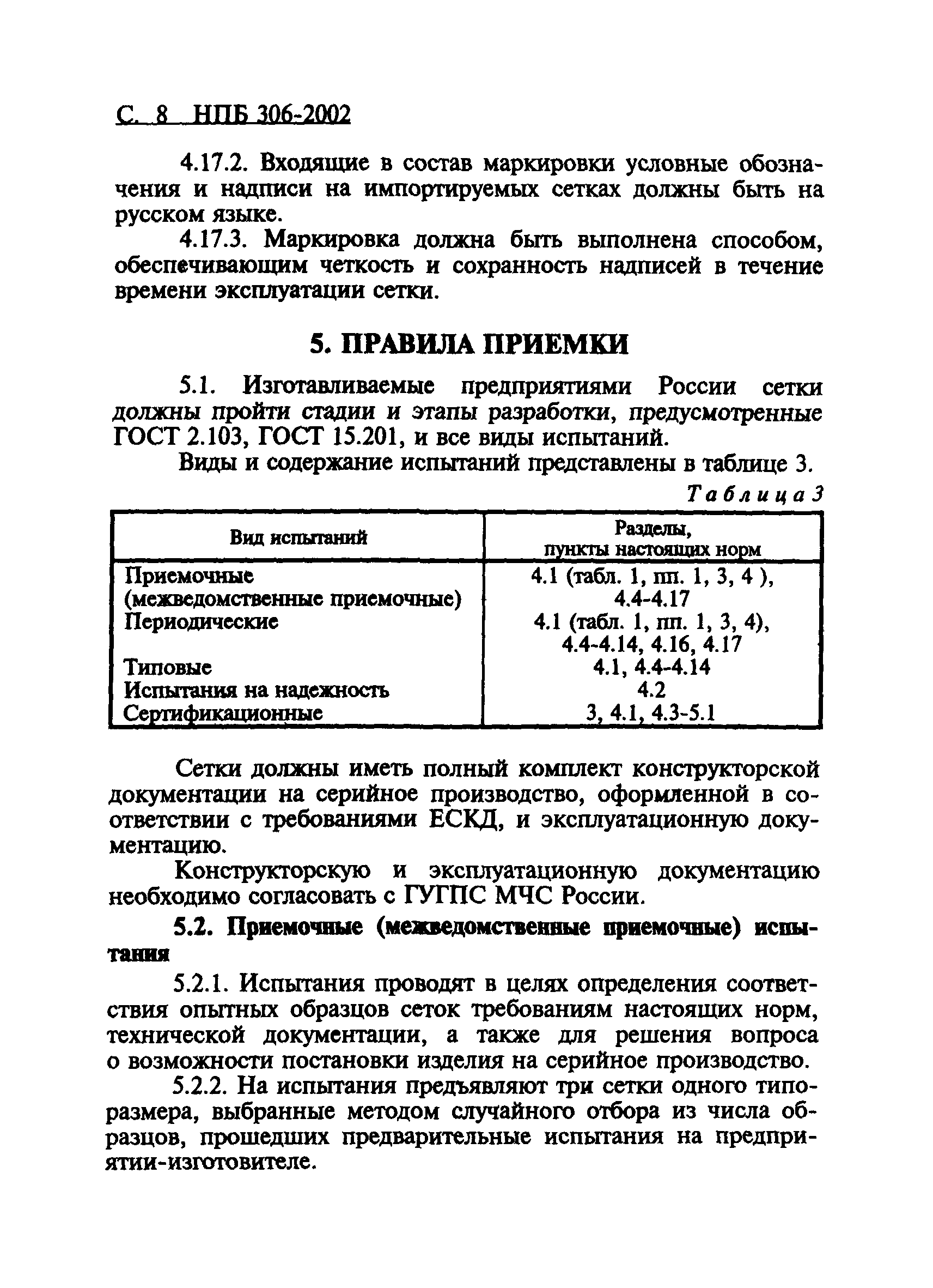 НПБ 306-2002