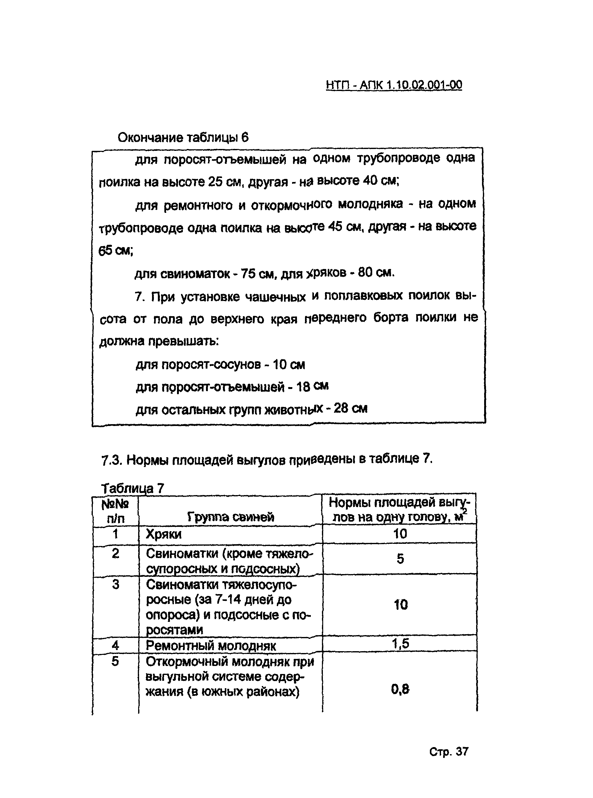 НТП АПК 1.10.02.001-00