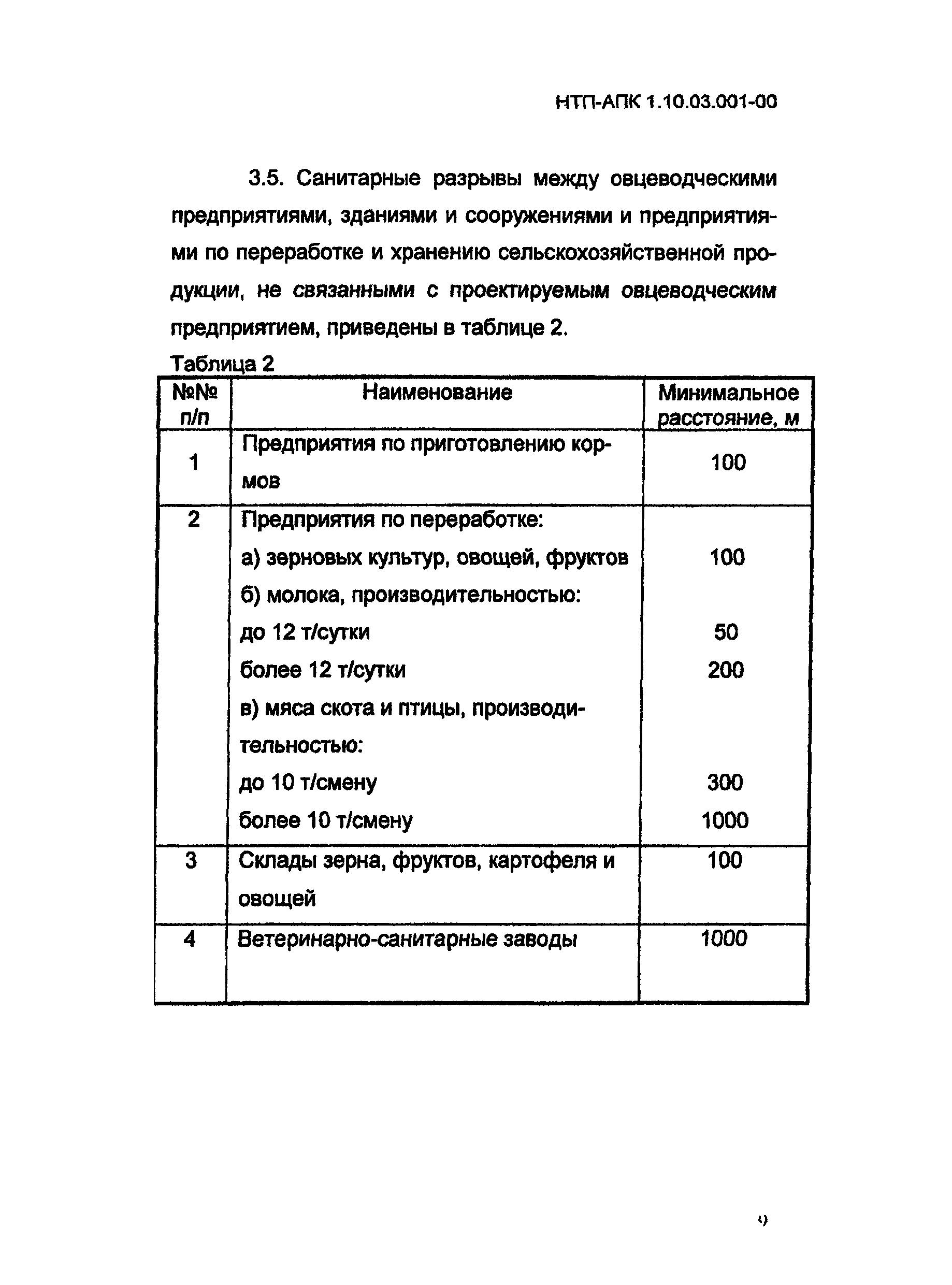 НТП АПК 1.10.03.001-00