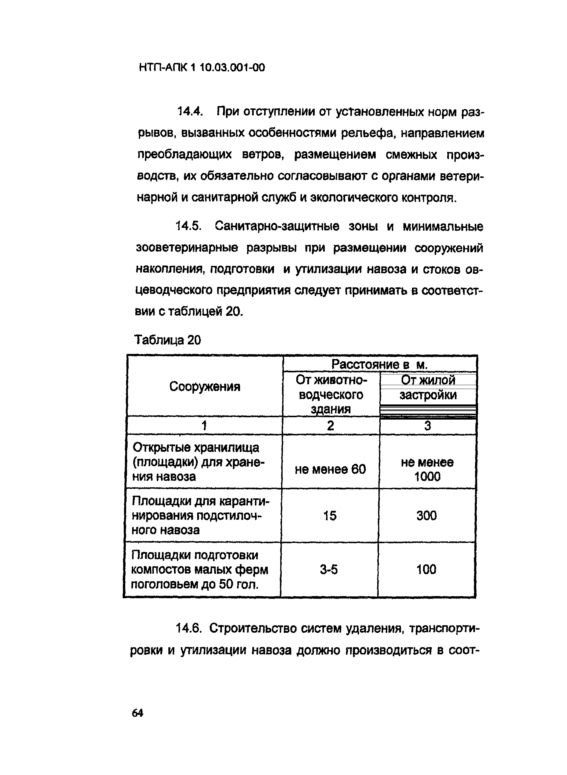 НТП АПК 1.10.03.001-00