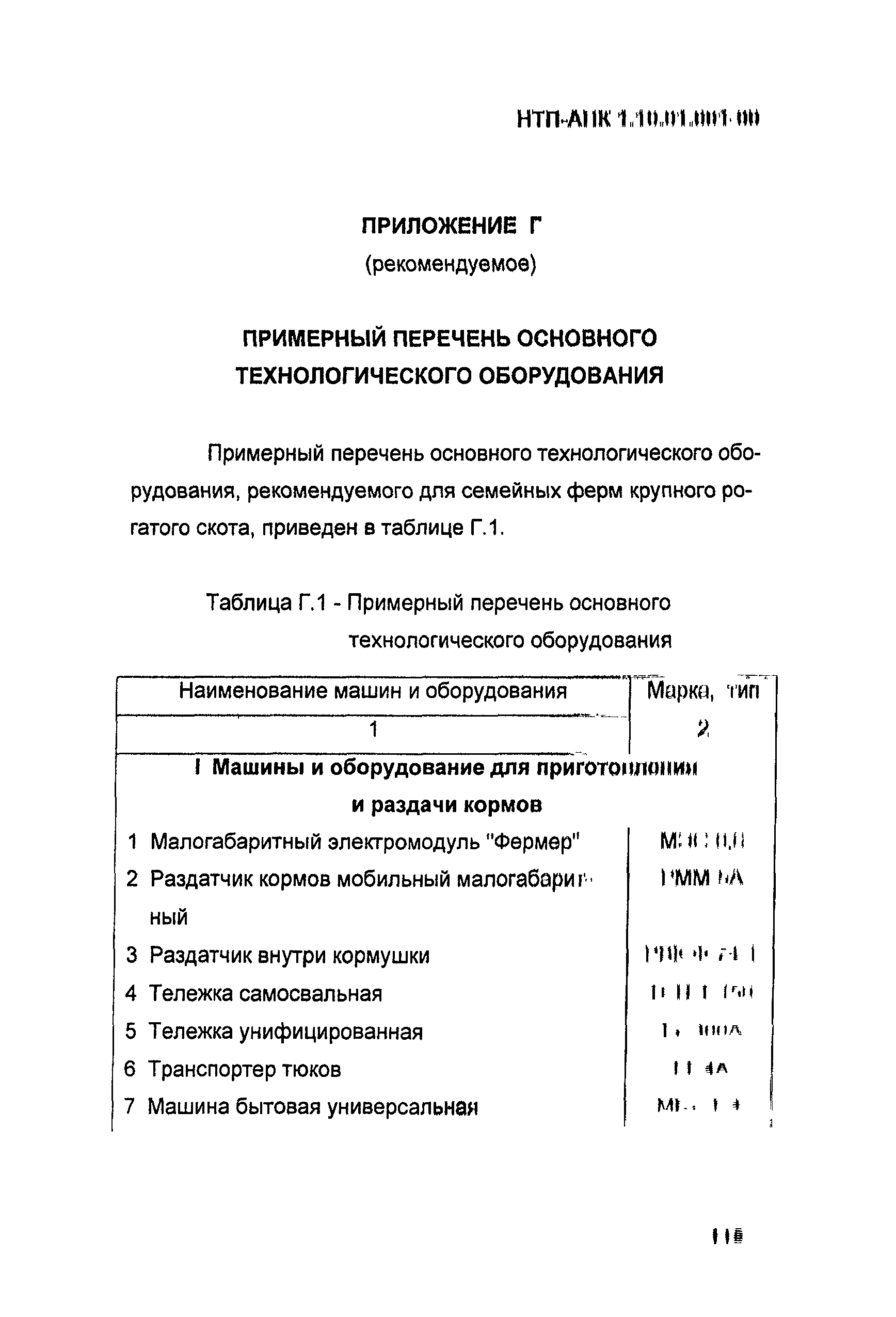 НТП АПК 1.10.01.001-00