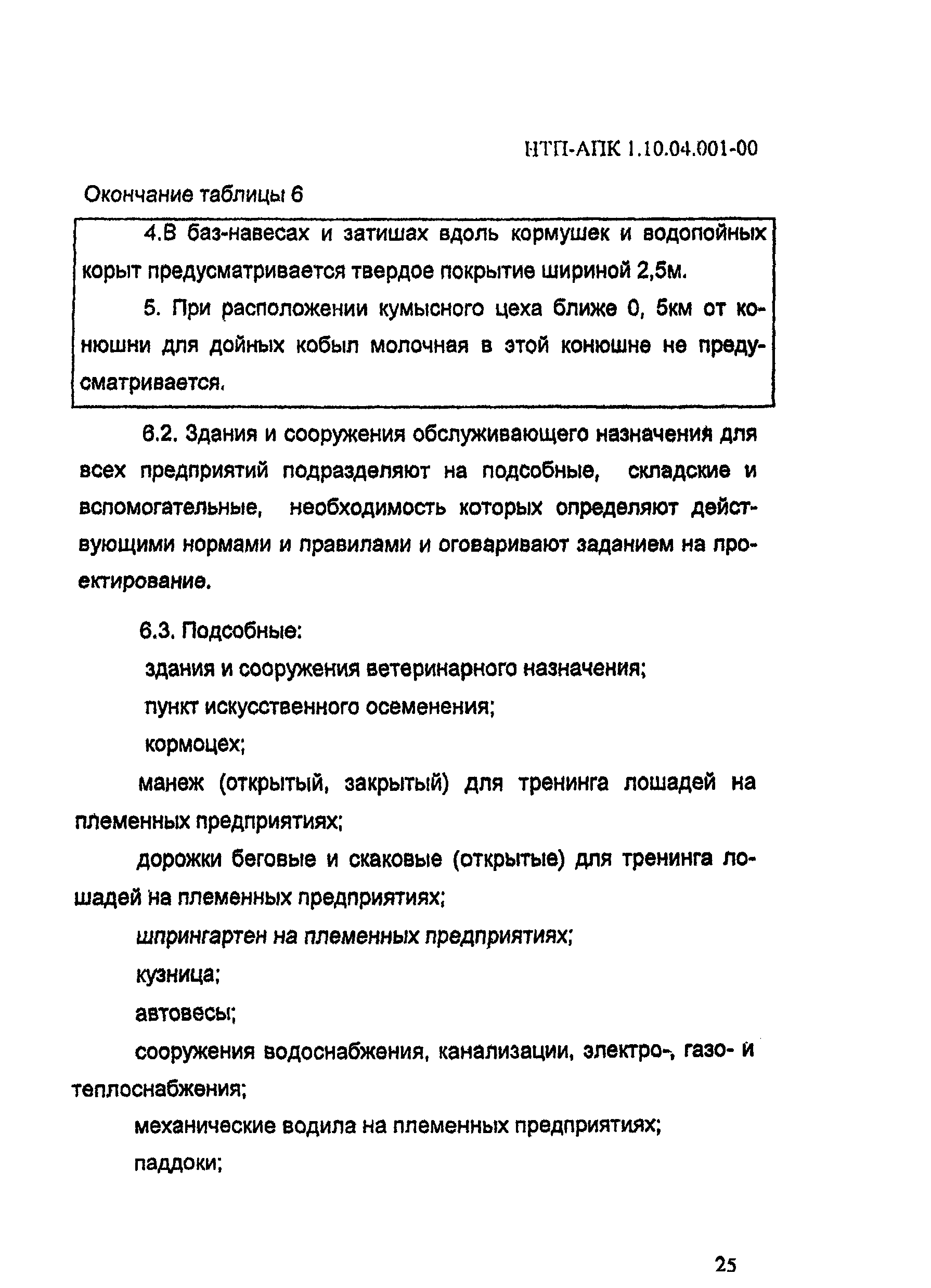 НТП АПК 1.10.04.001-00