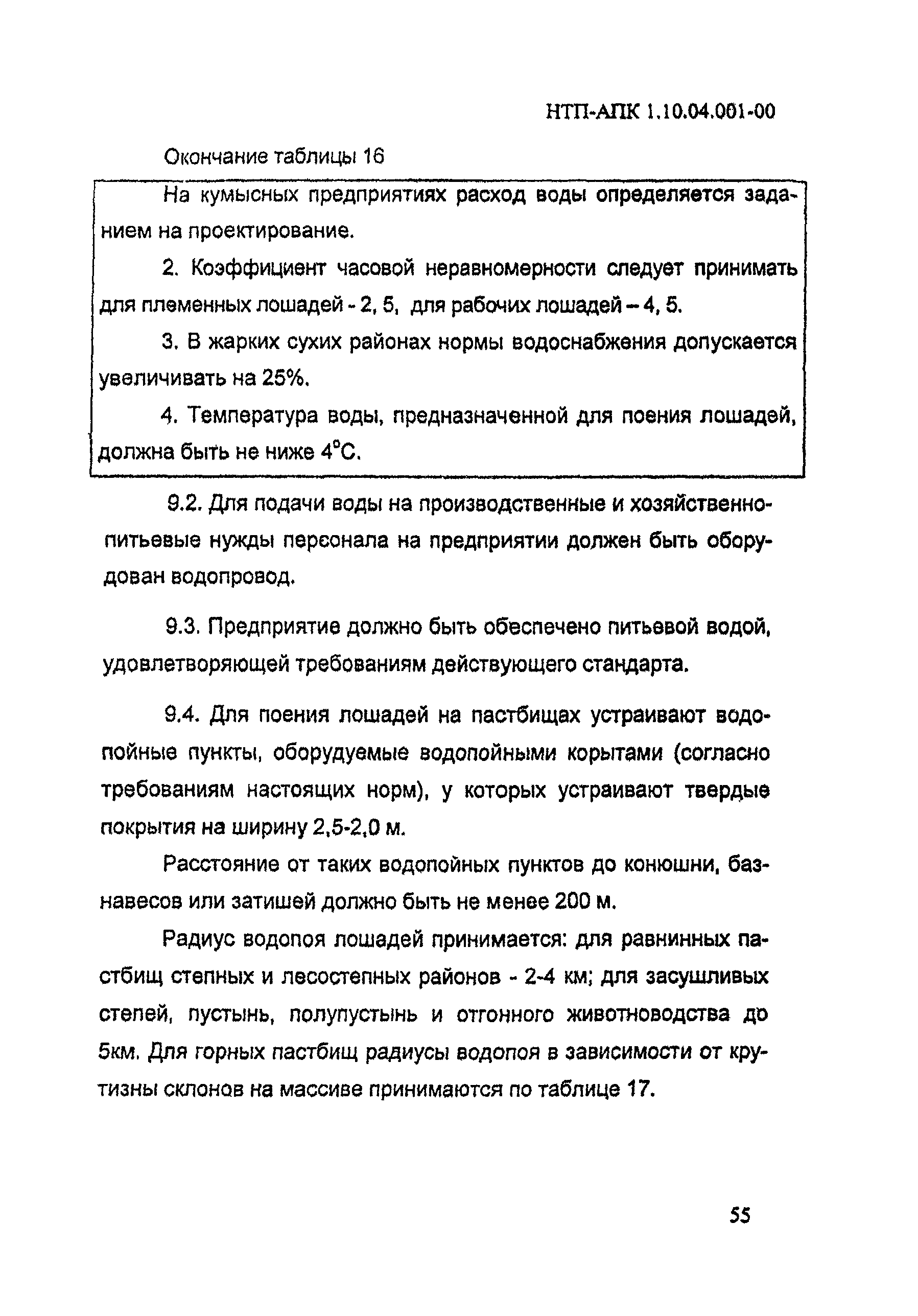 НТП АПК 1.10.04.001-00