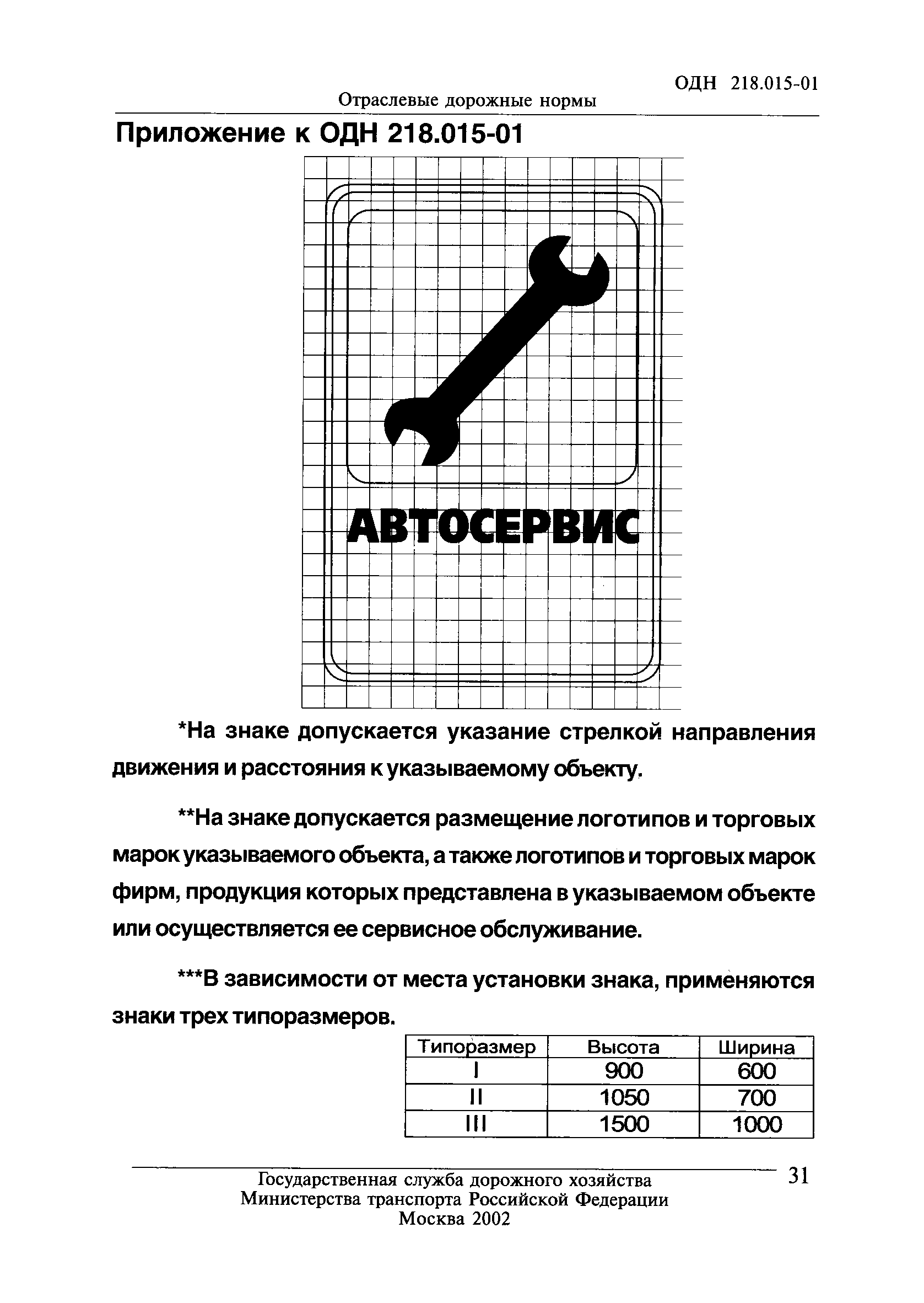 ОДН 218.015-01