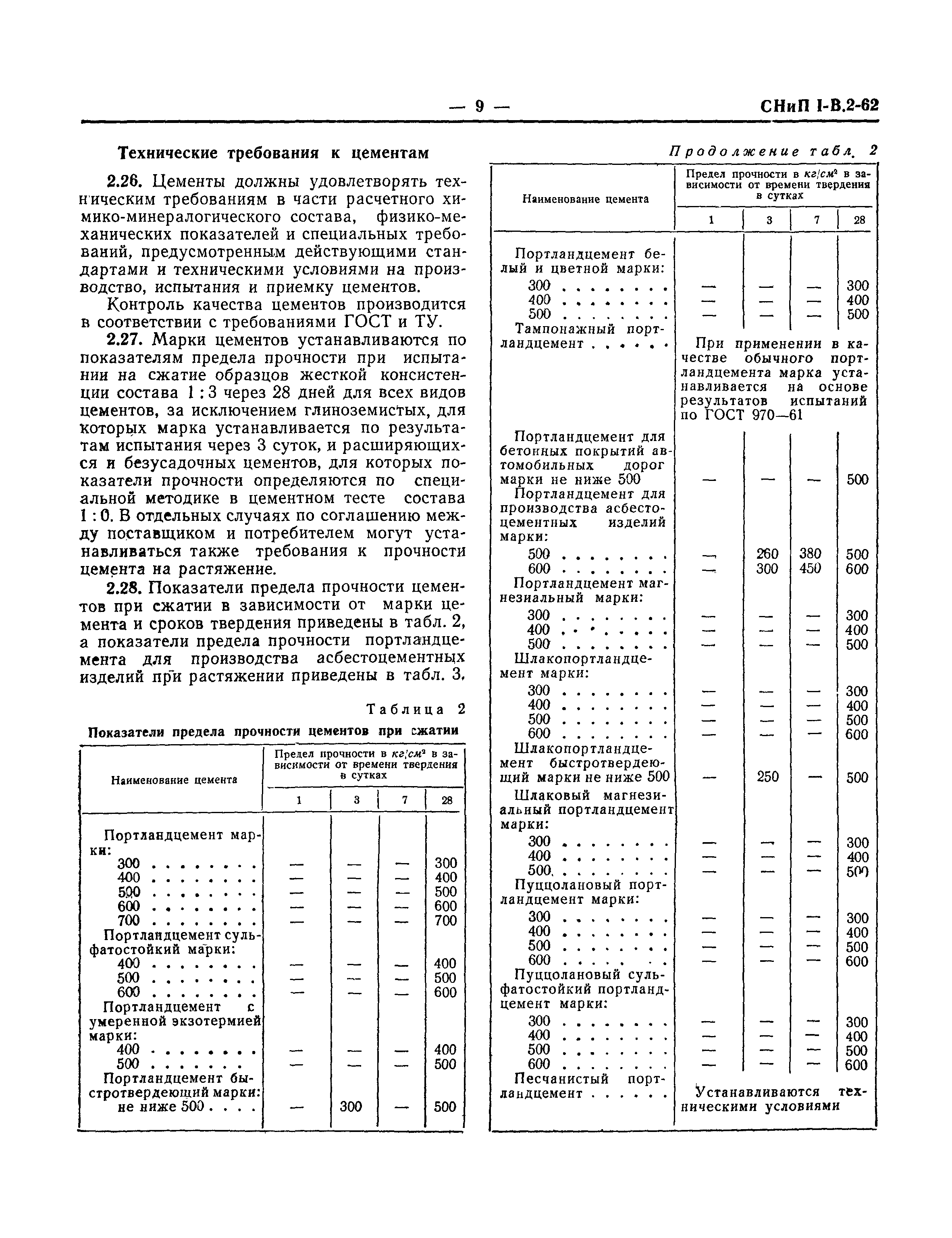 СНиП I-В.2-62