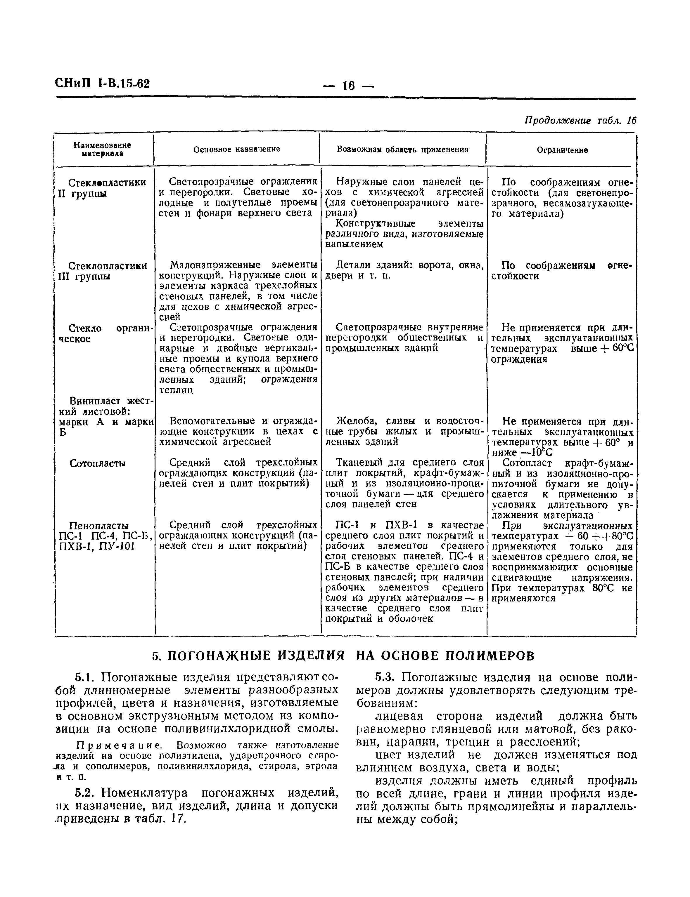 СНиП I-В.15-62