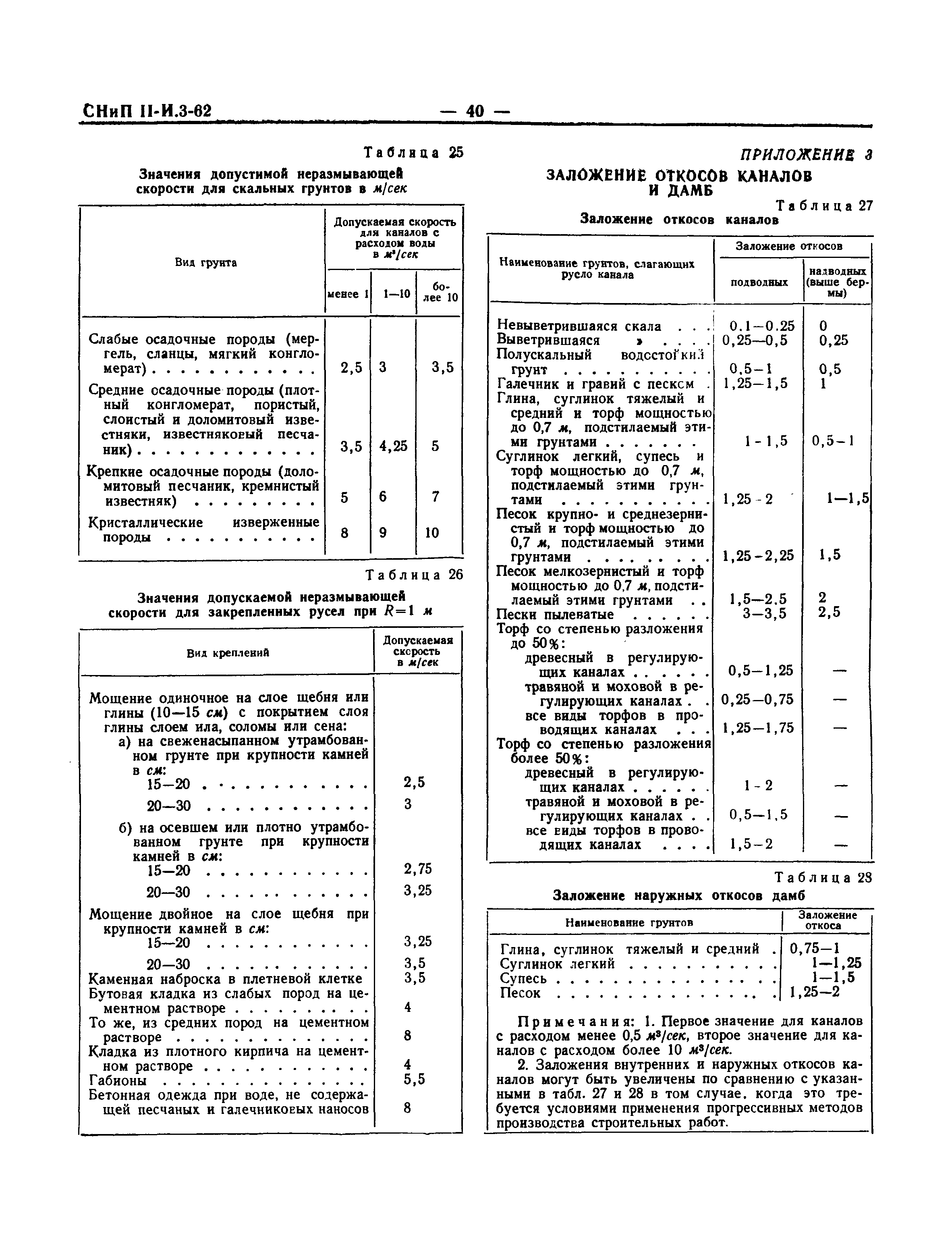 СНиП III-И.3-62