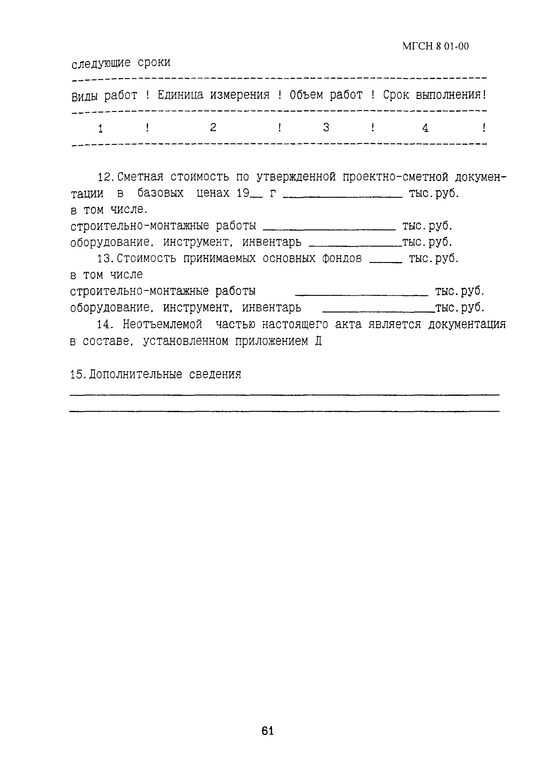 ТСН 12-309-2000