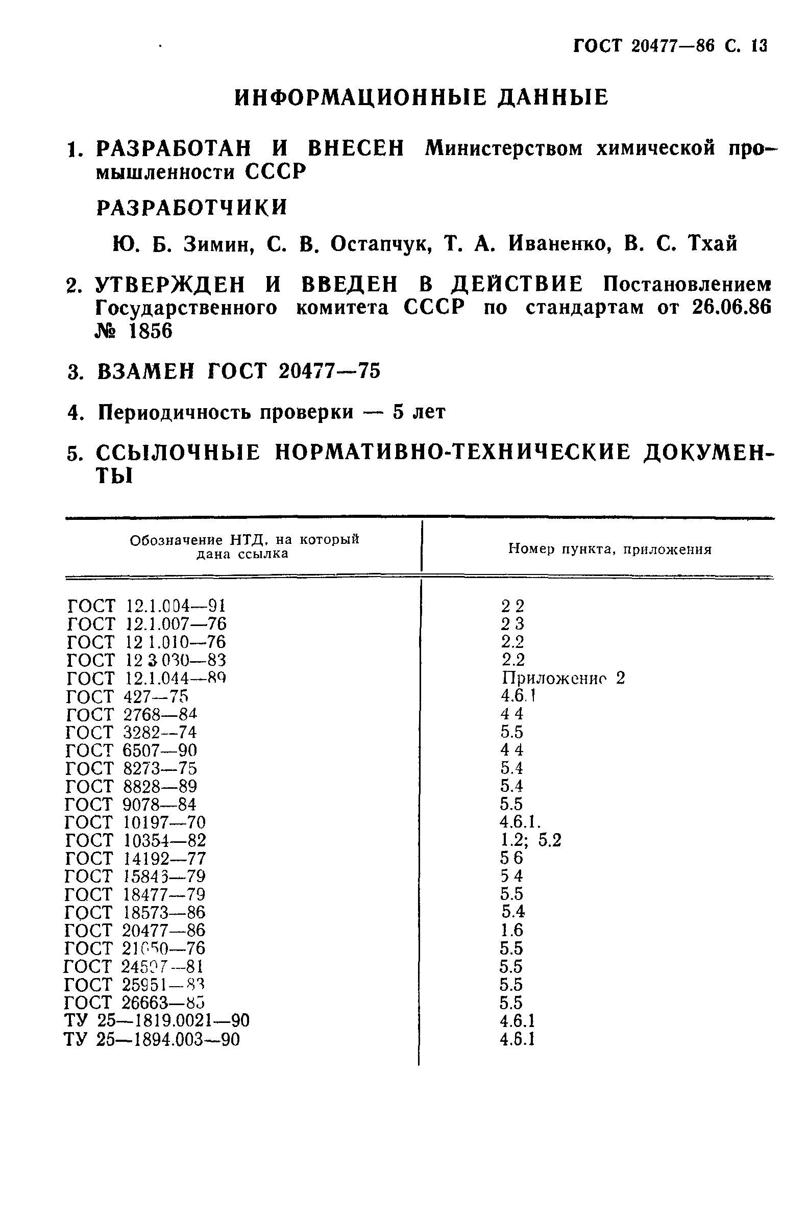 ГОСТ 20477-86