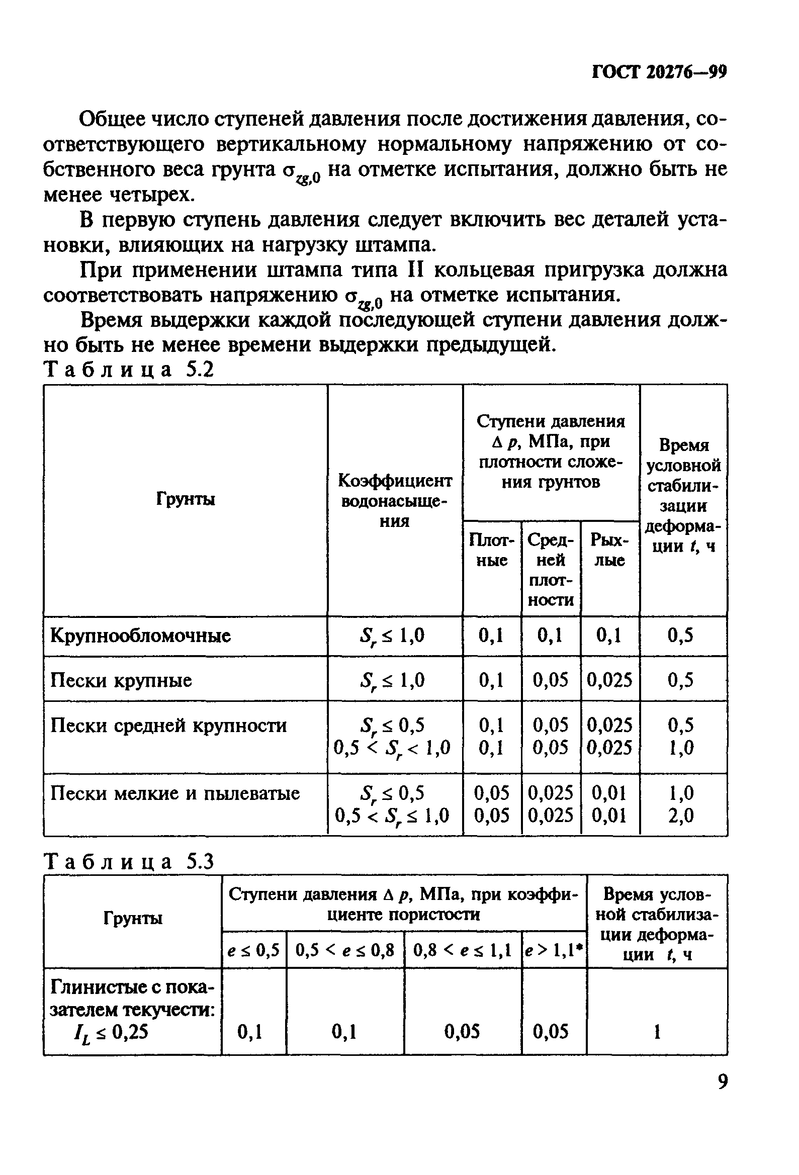 ГОСТ 20276-99