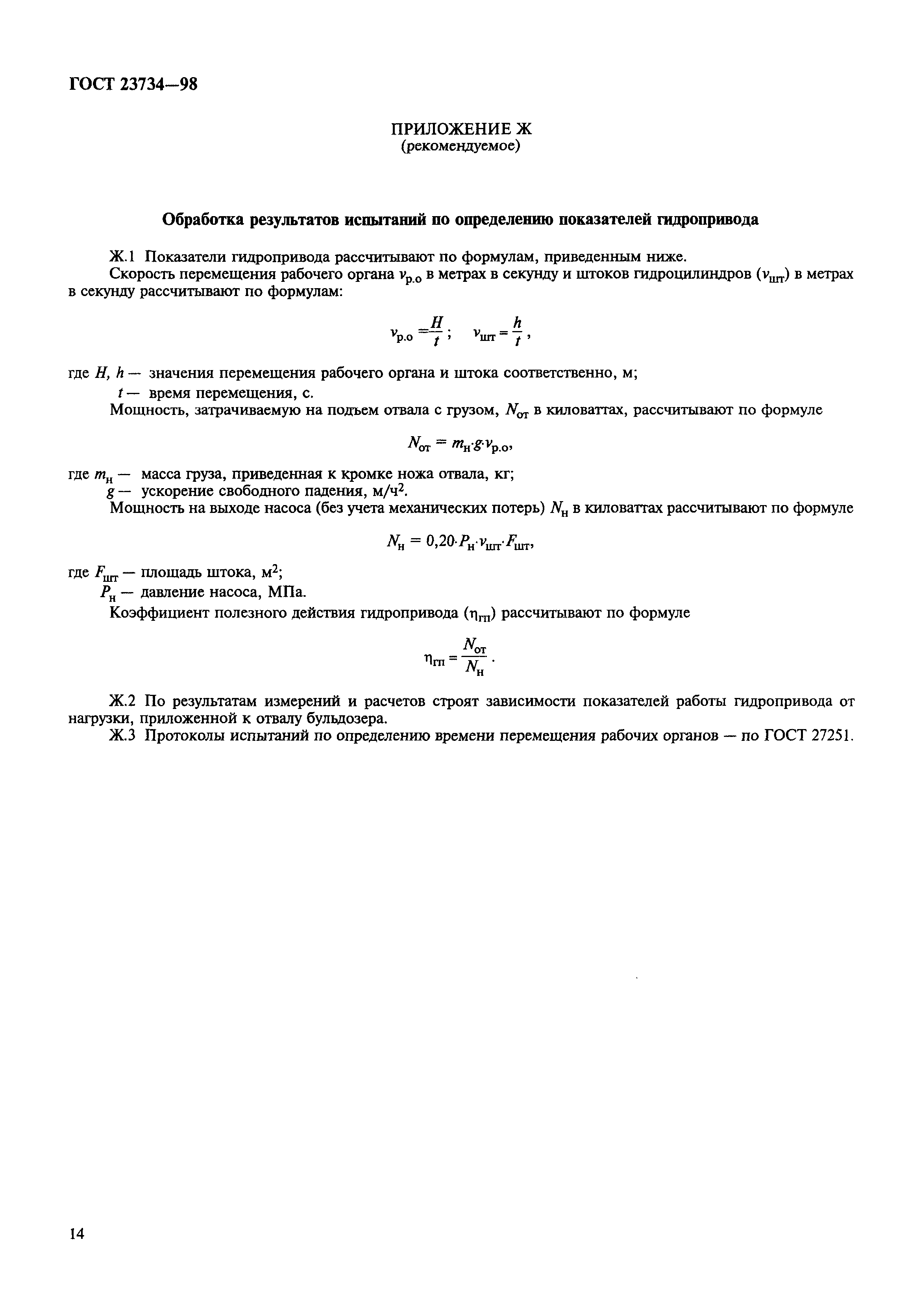 ГОСТ 23734-98
