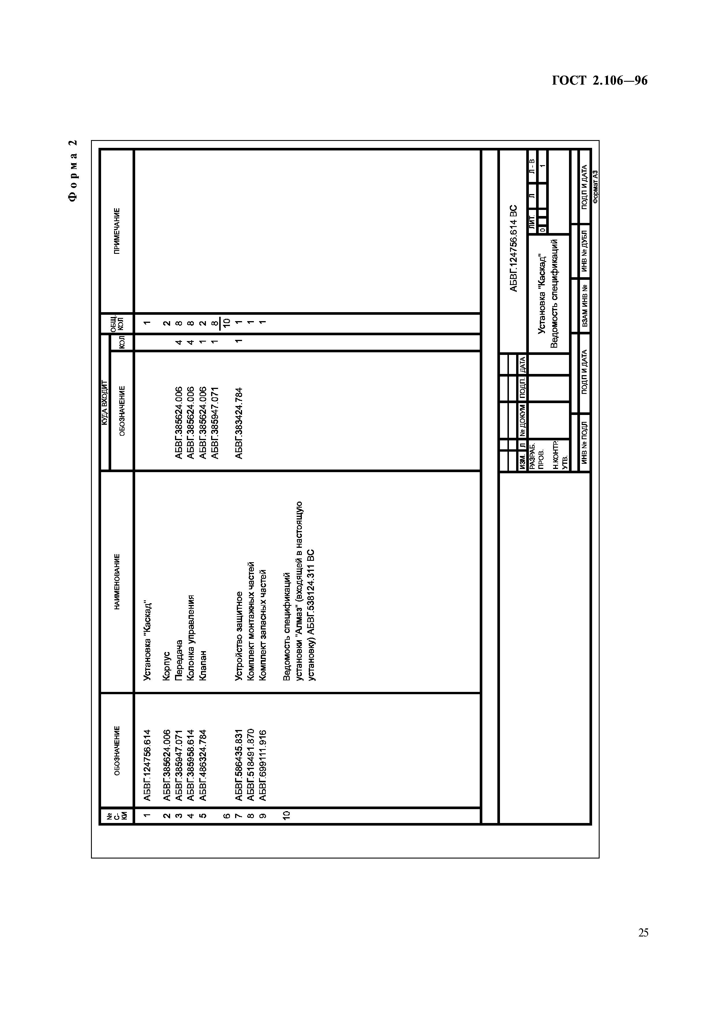 ГОСТ 2.106-96