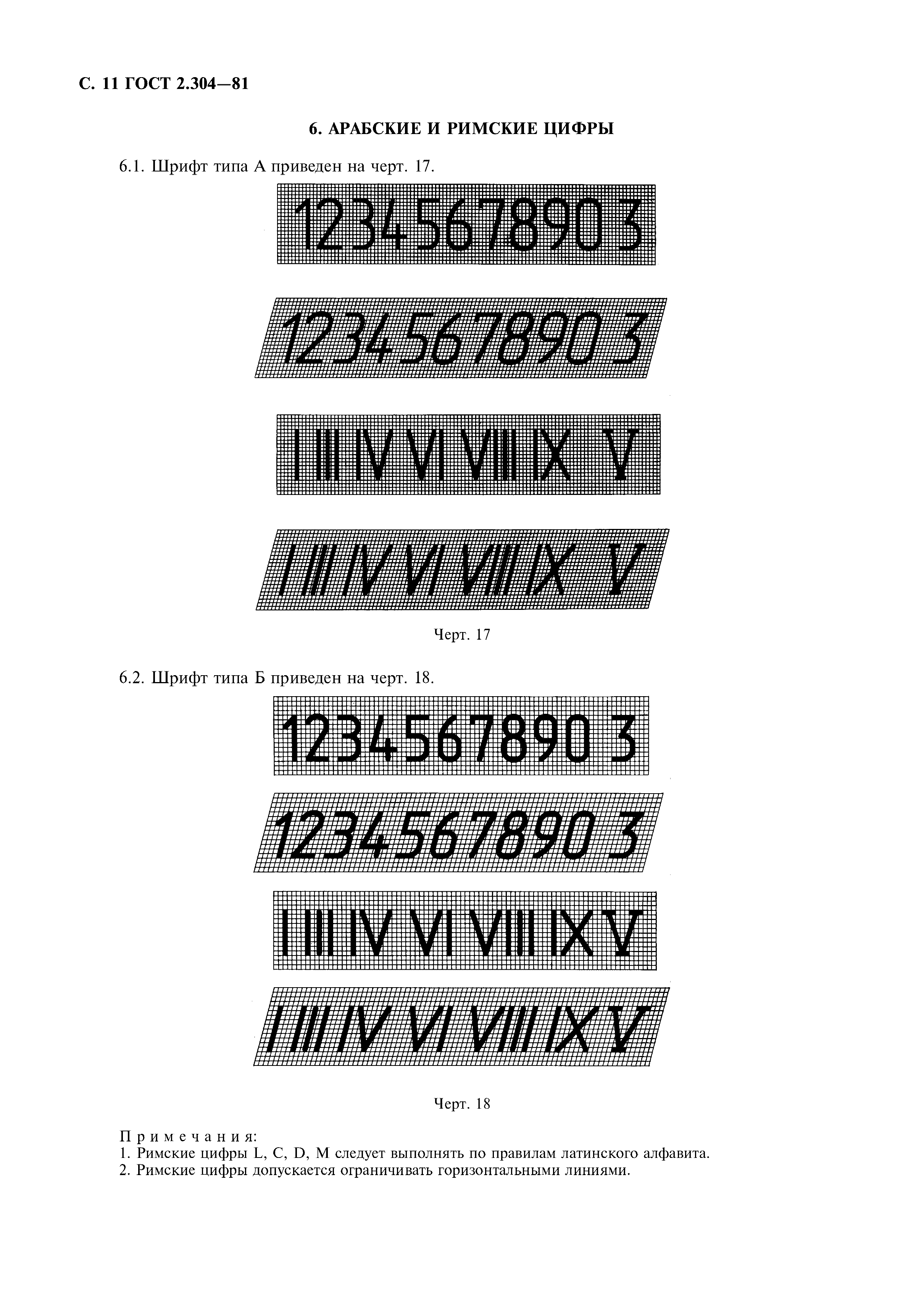 ГОСТ 2.304-81