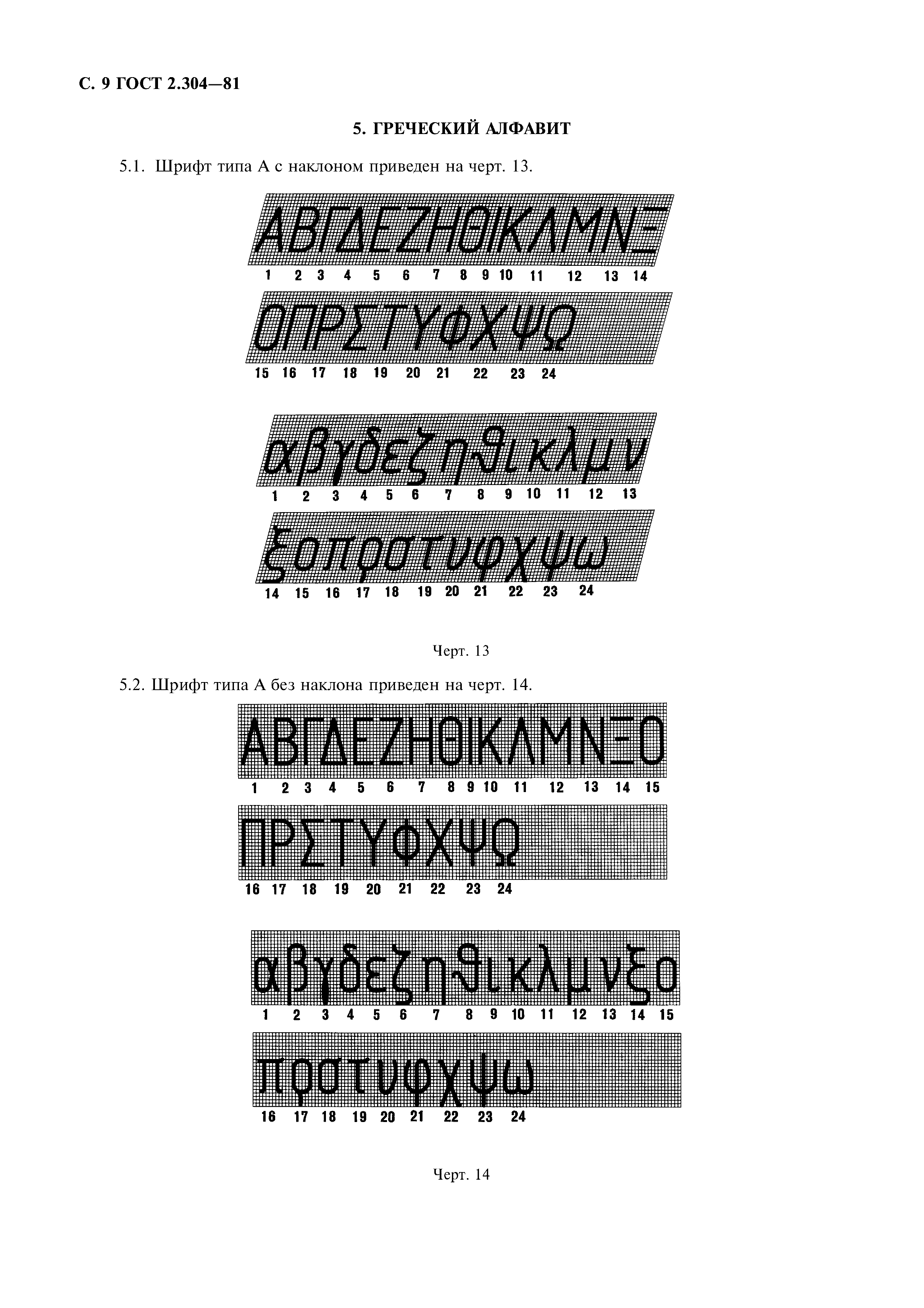 ГОСТ 2.304-81