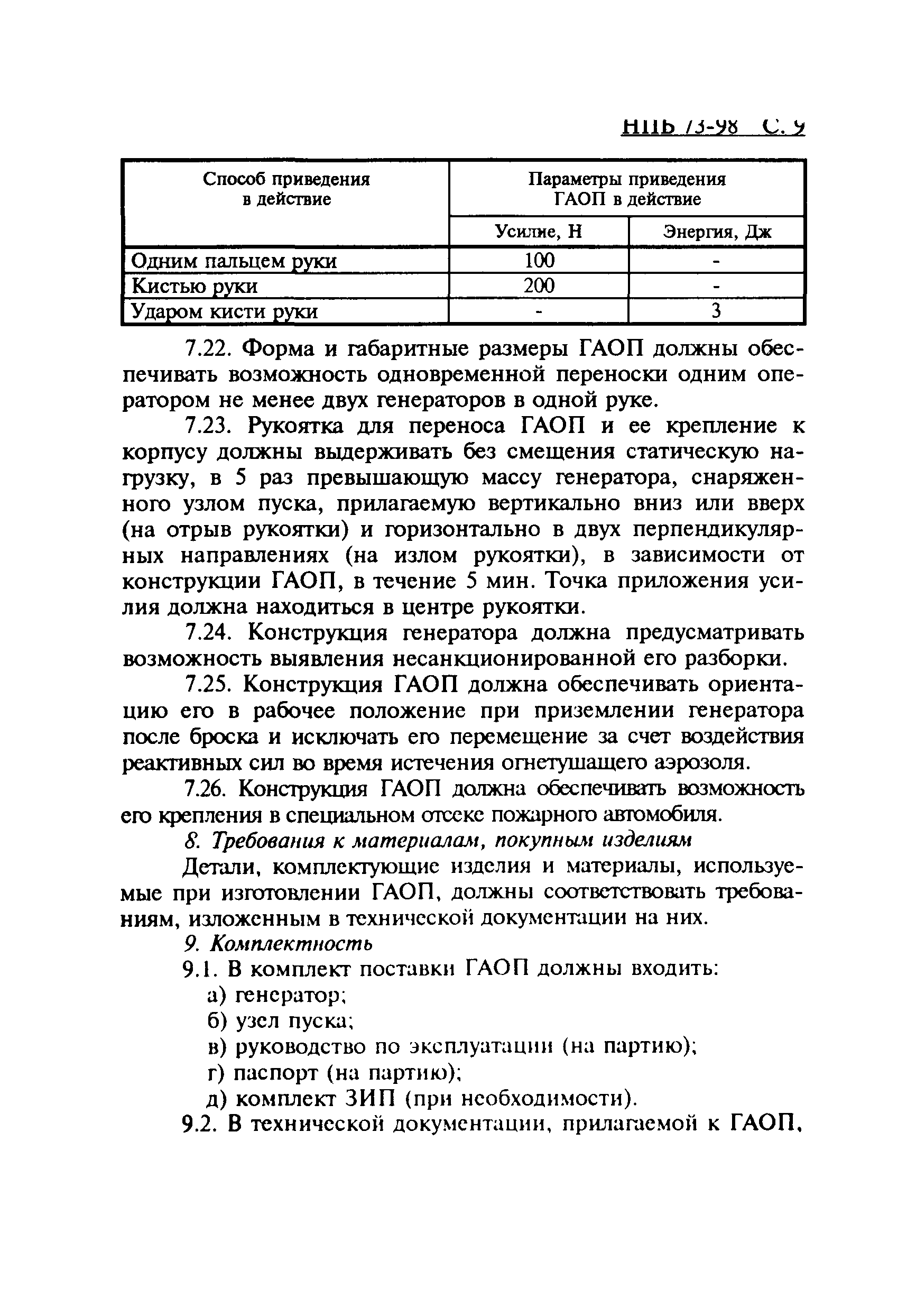 НПБ 73-98