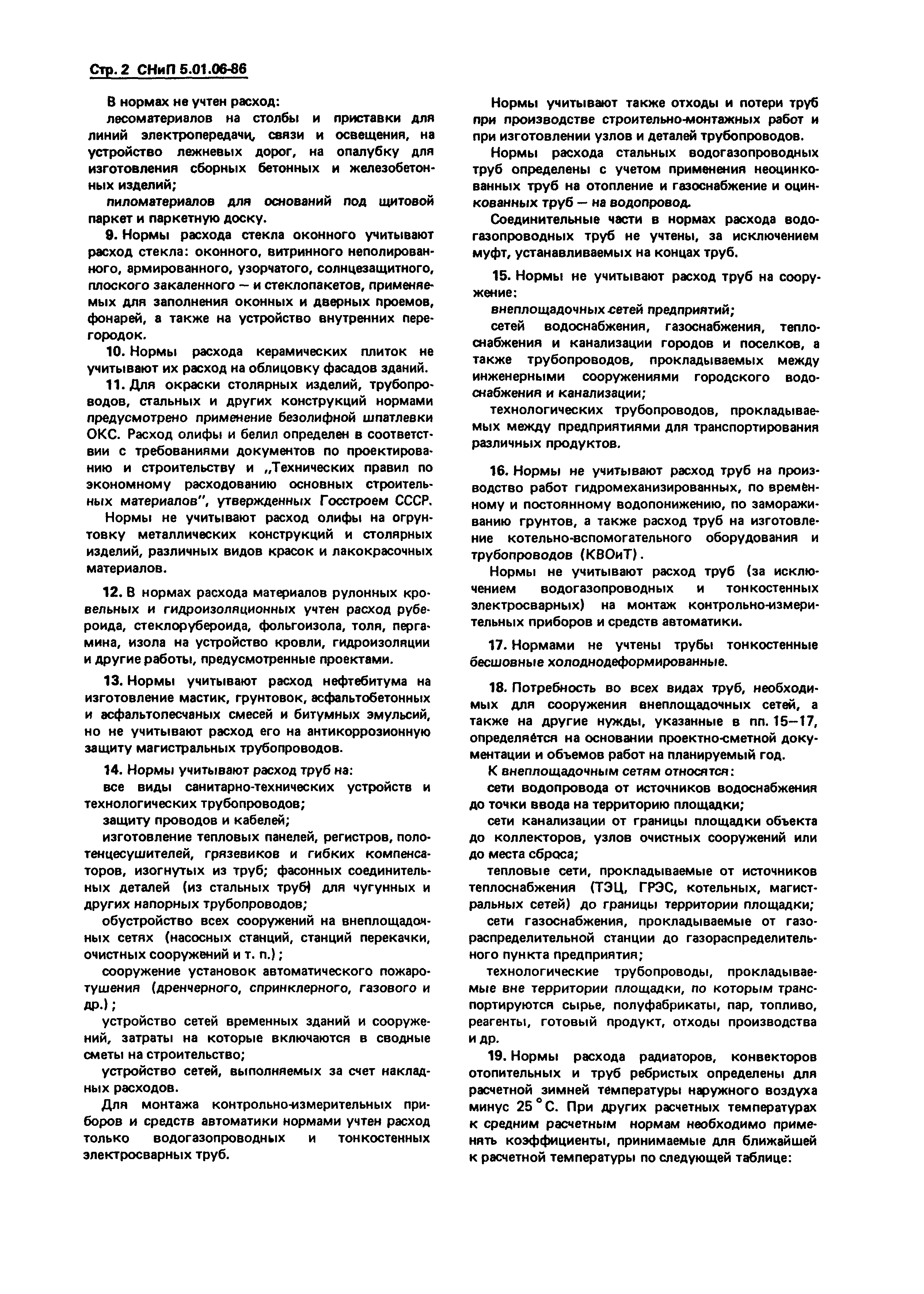 СНиП 5.01.06-86