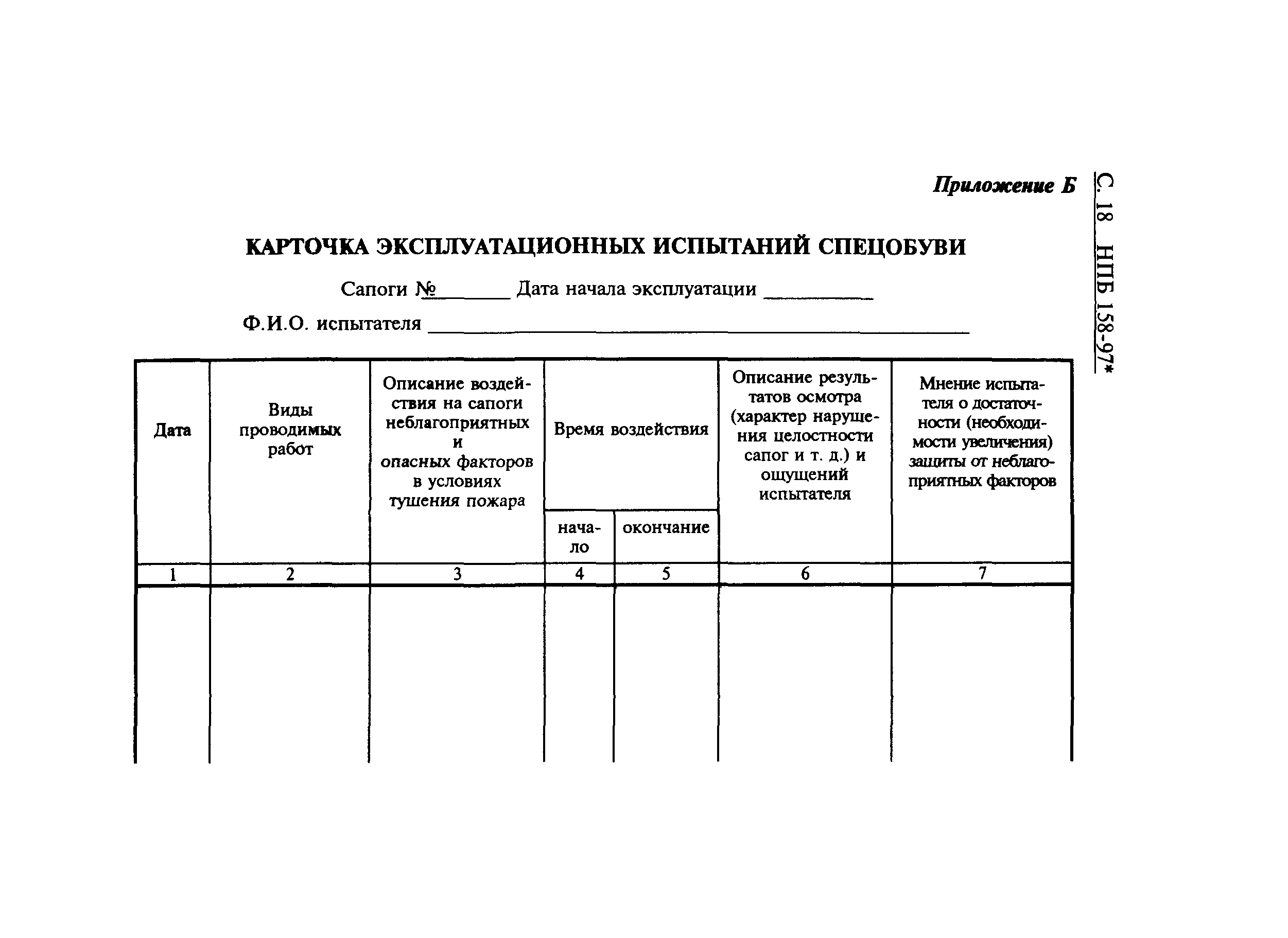 НПБ 158-97*