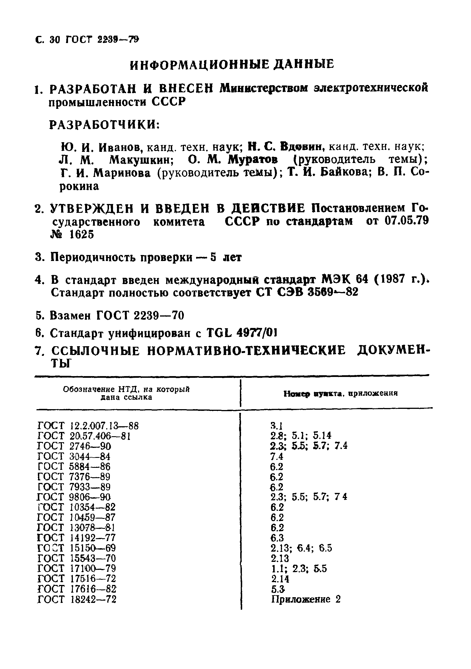 ГОСТ 2239-79