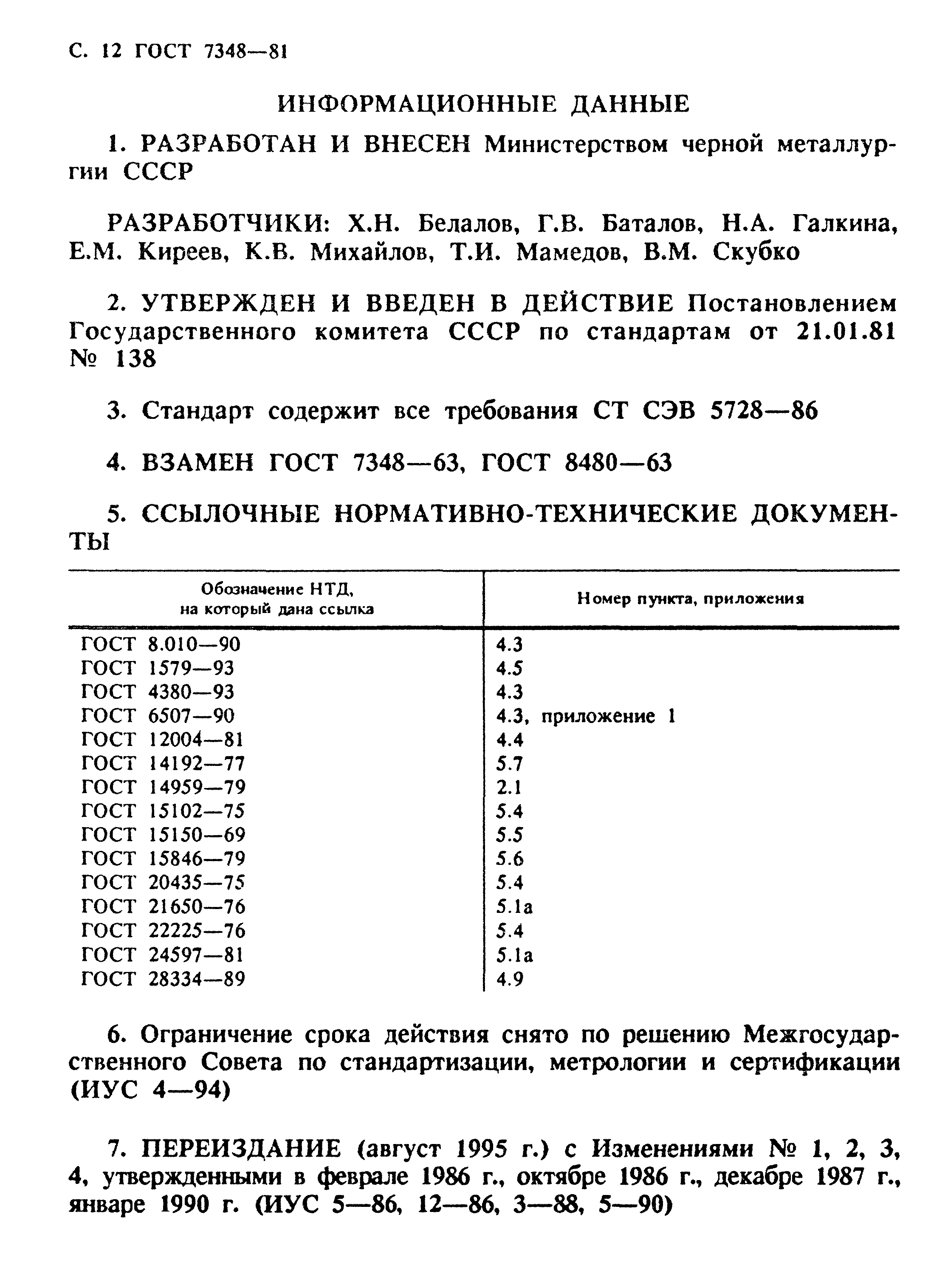 ГОСТ 7348-81