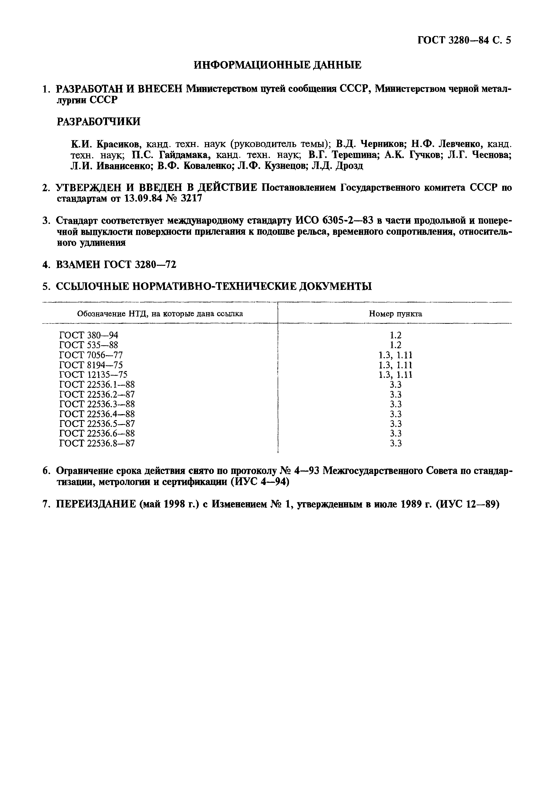 ГОСТ 3280-84