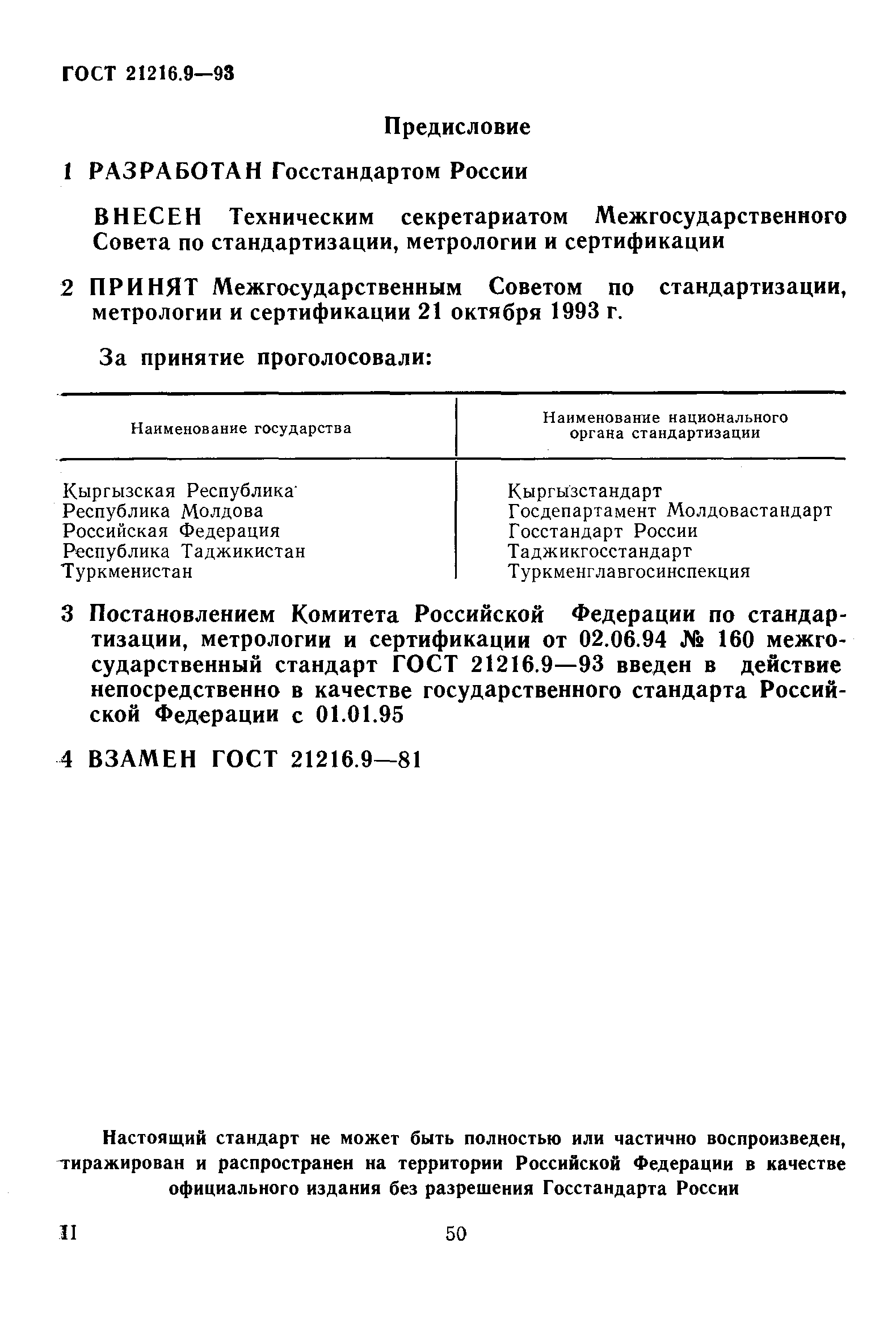 ГОСТ 21216.9-93