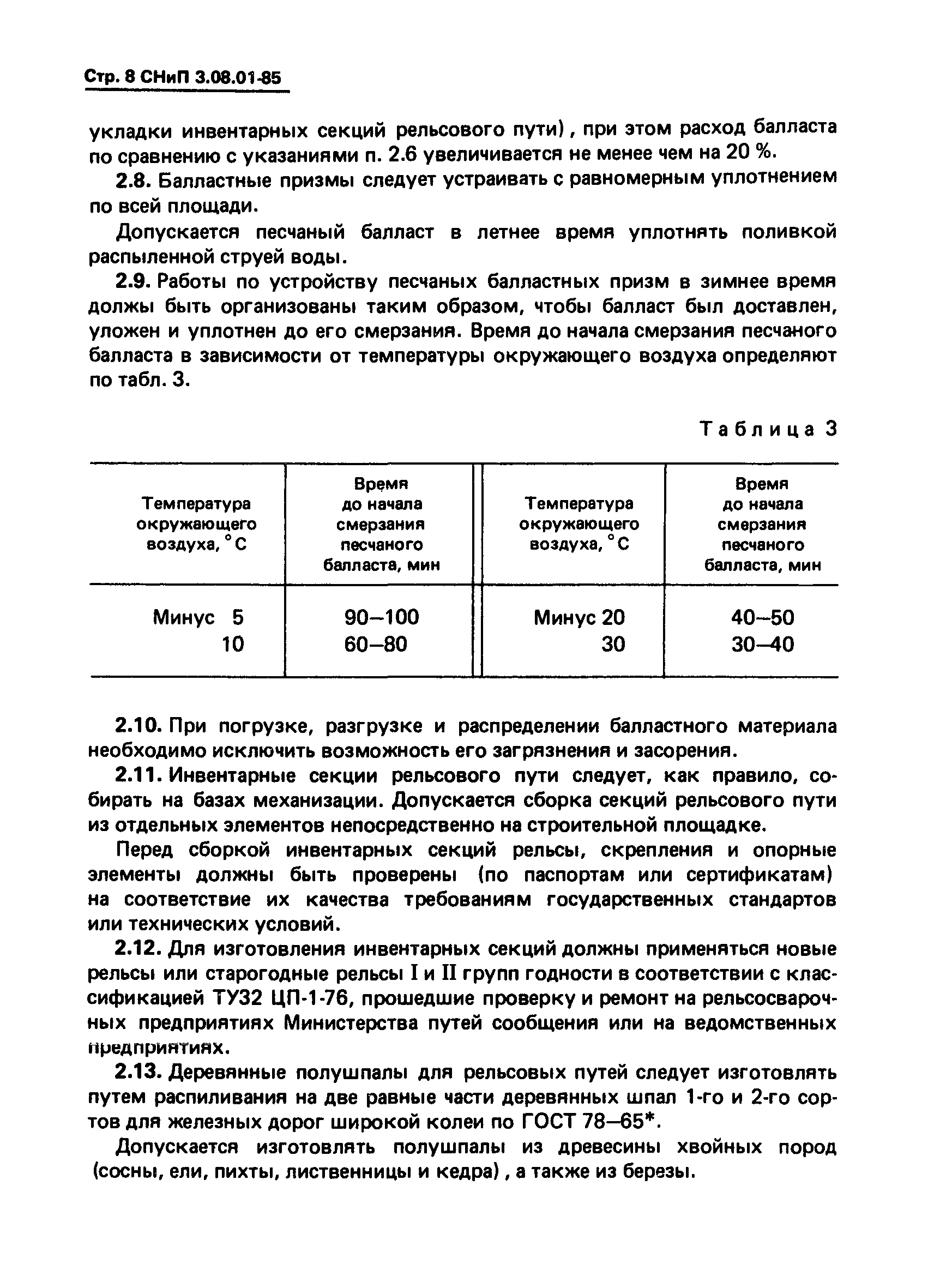 СНиП 3.08.01-85