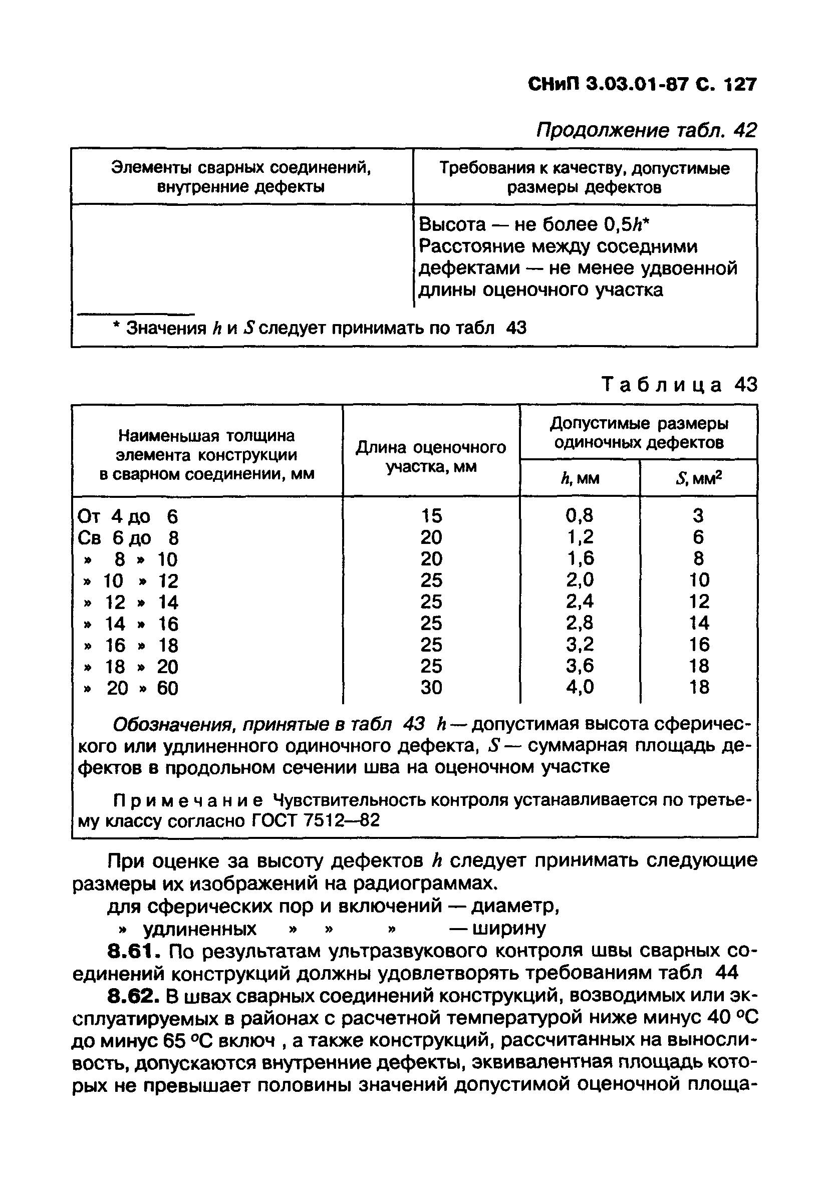 СНиП 3.03.01-87