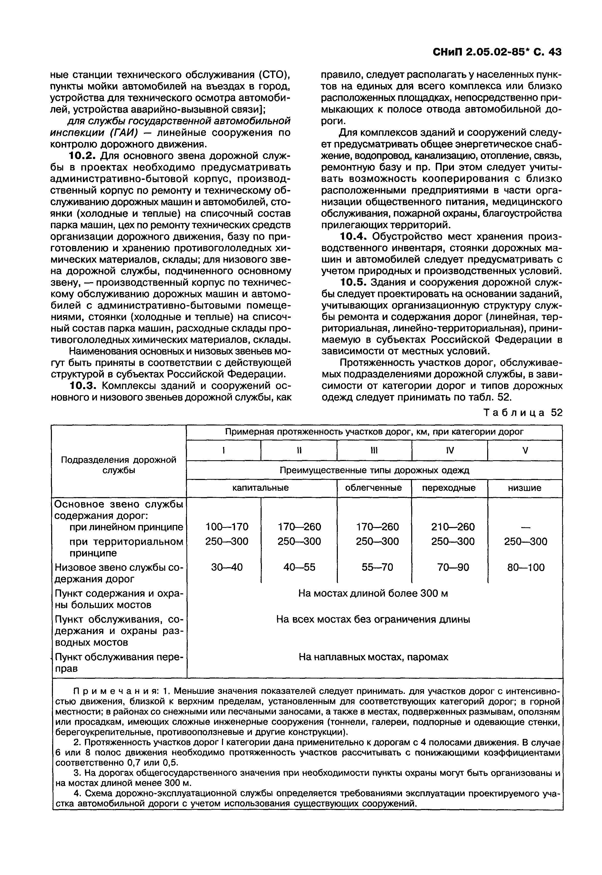 СНиП 2.05.02-85*