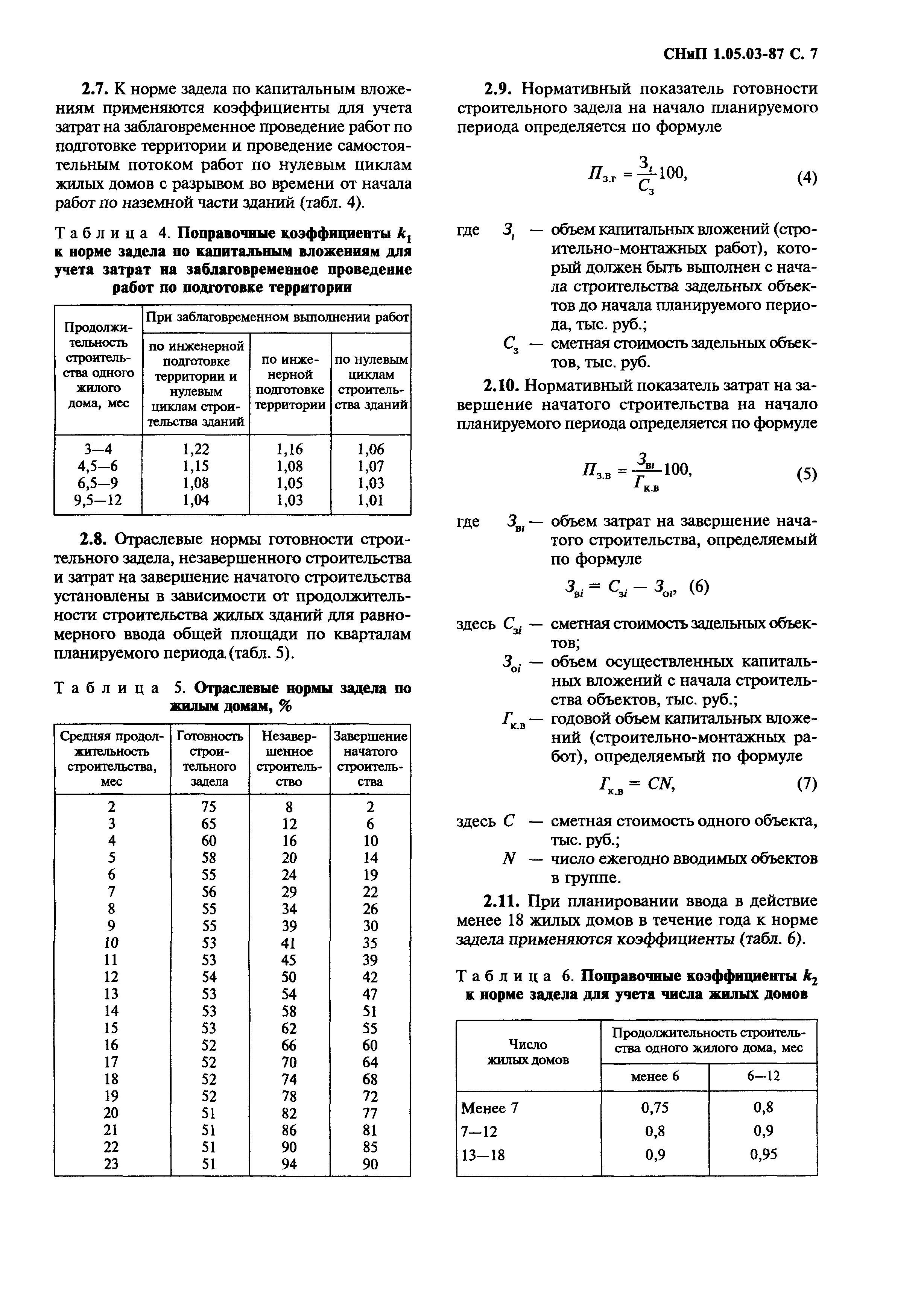 СНиП 1.05.03-87