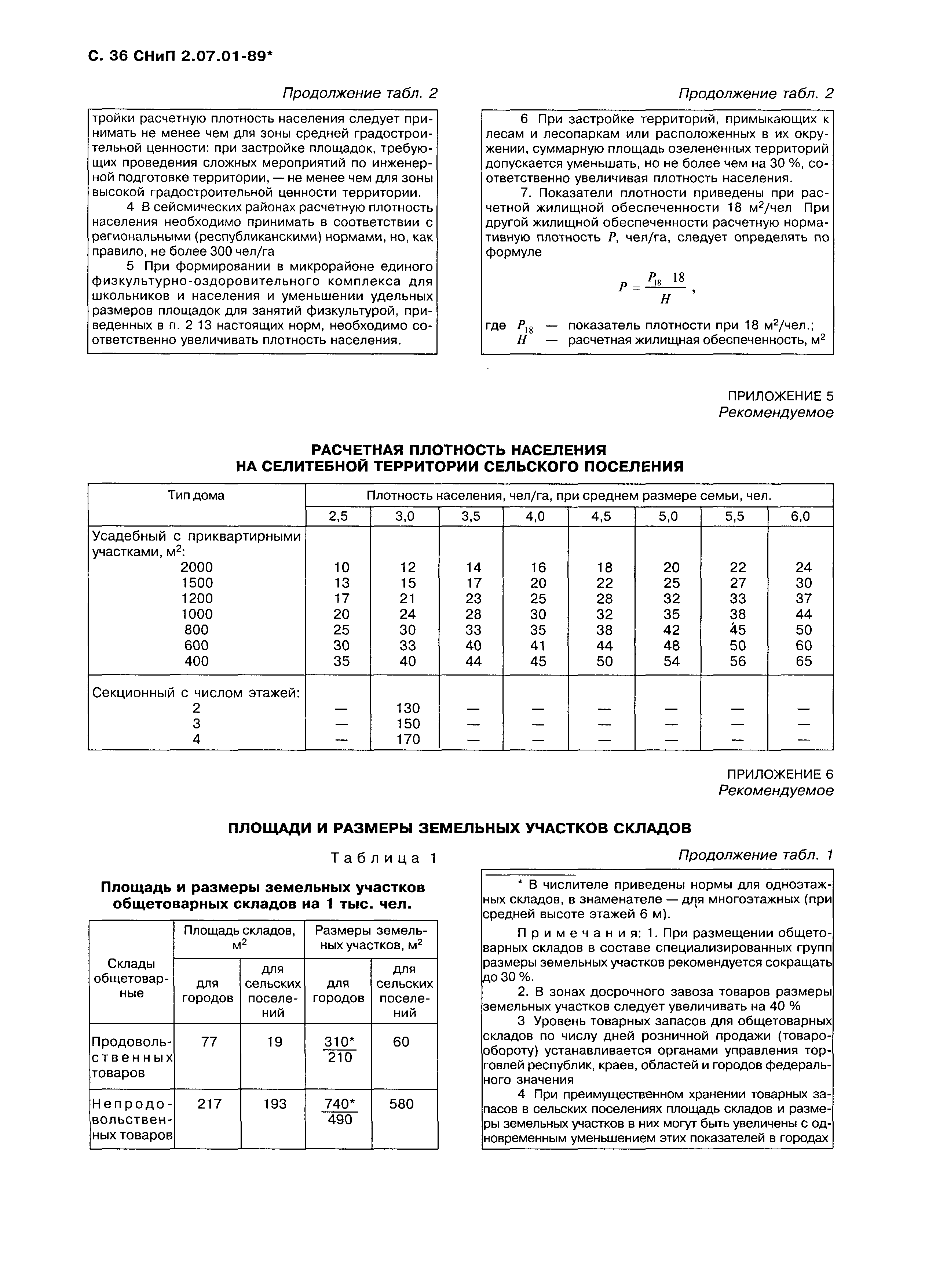 СНиП 2.07.01-89*