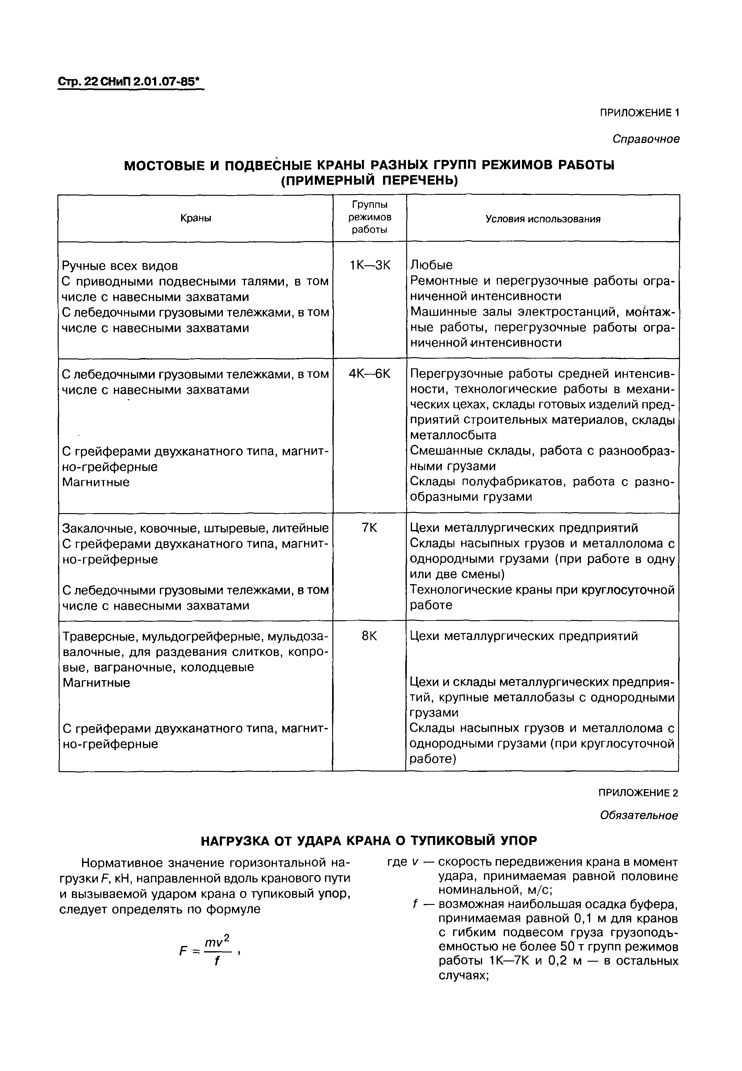 СНиП 2.01.07-85*