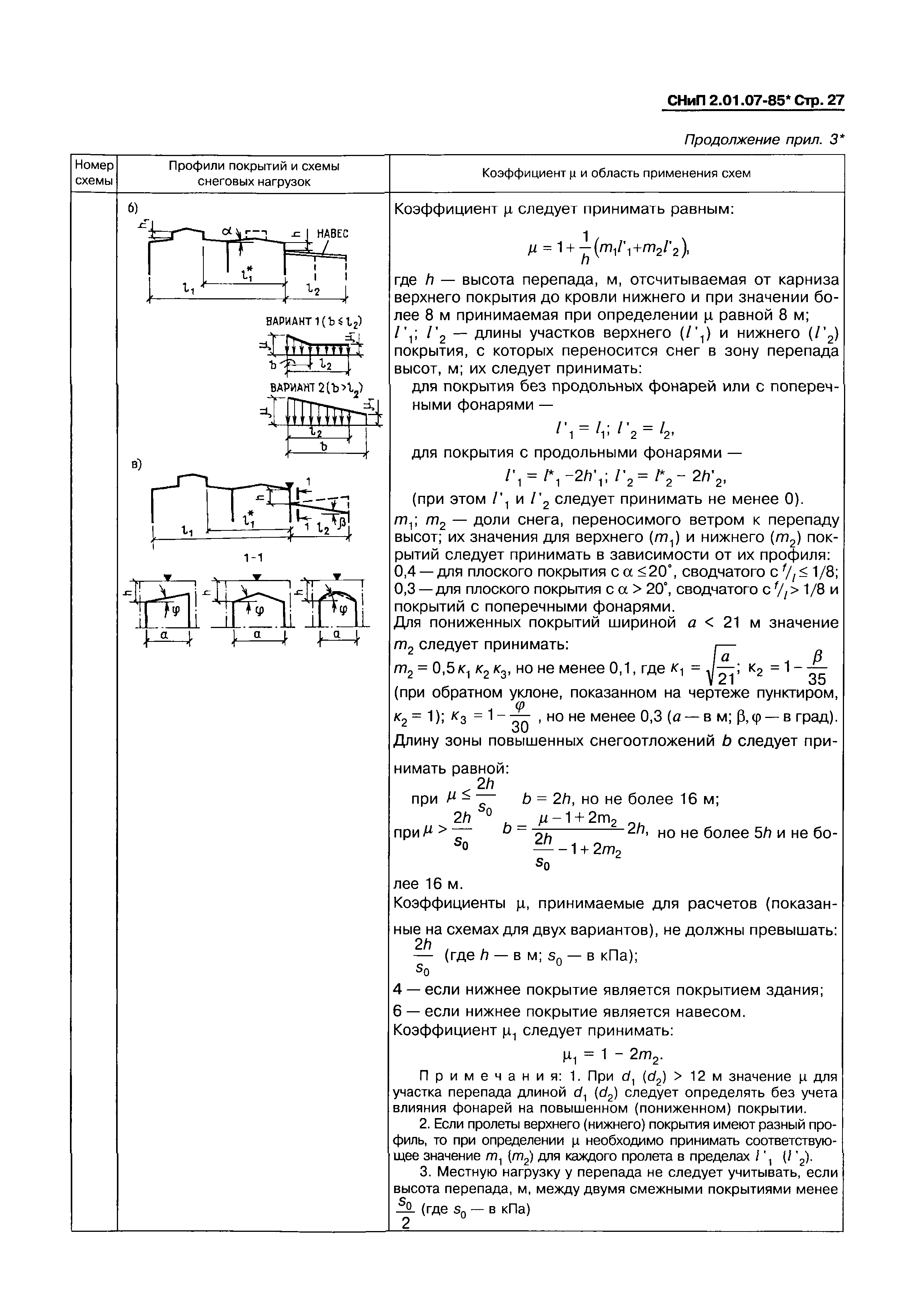 СНиП 2.01.07-85*